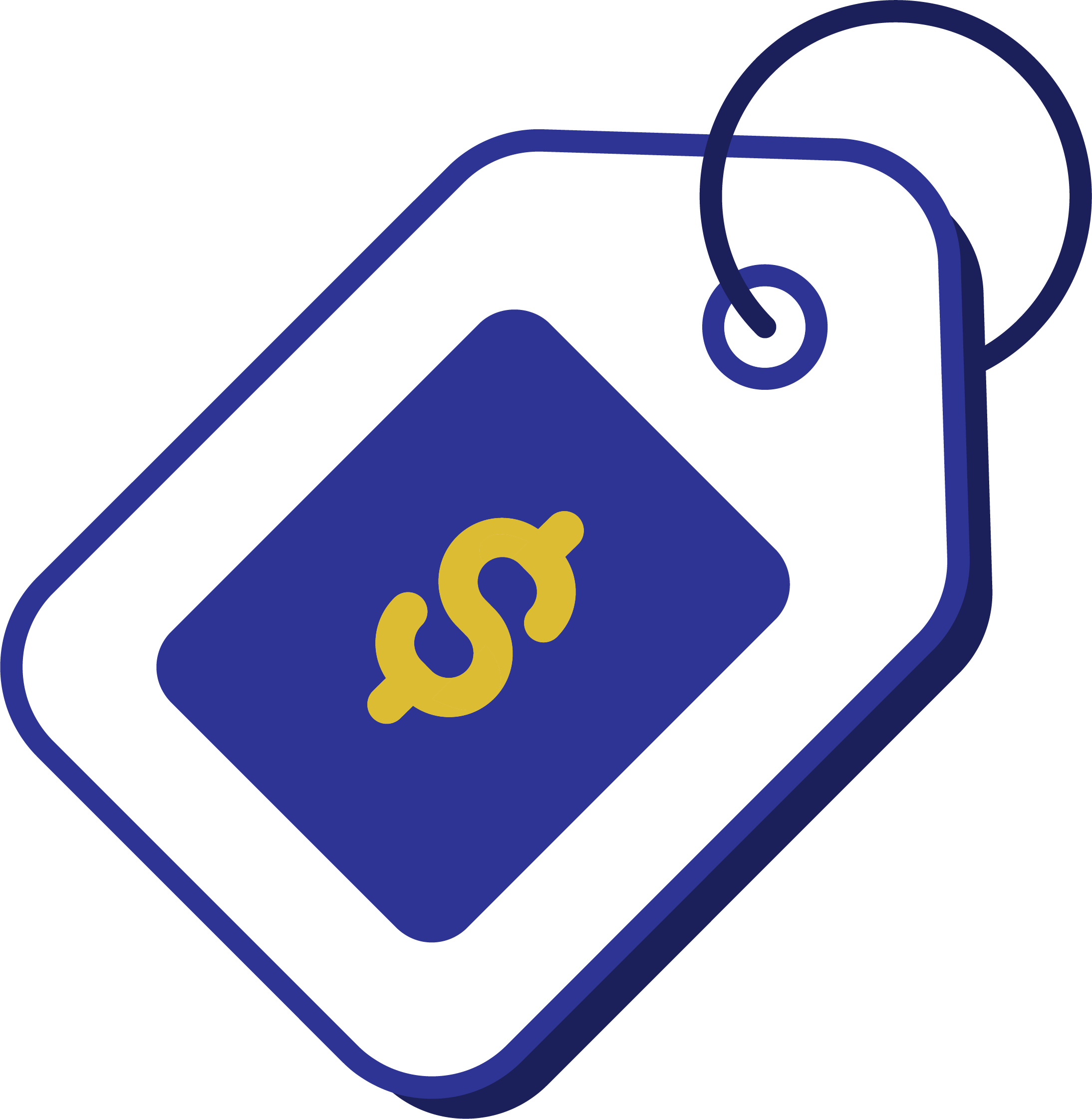 An illustration of a price tag.
