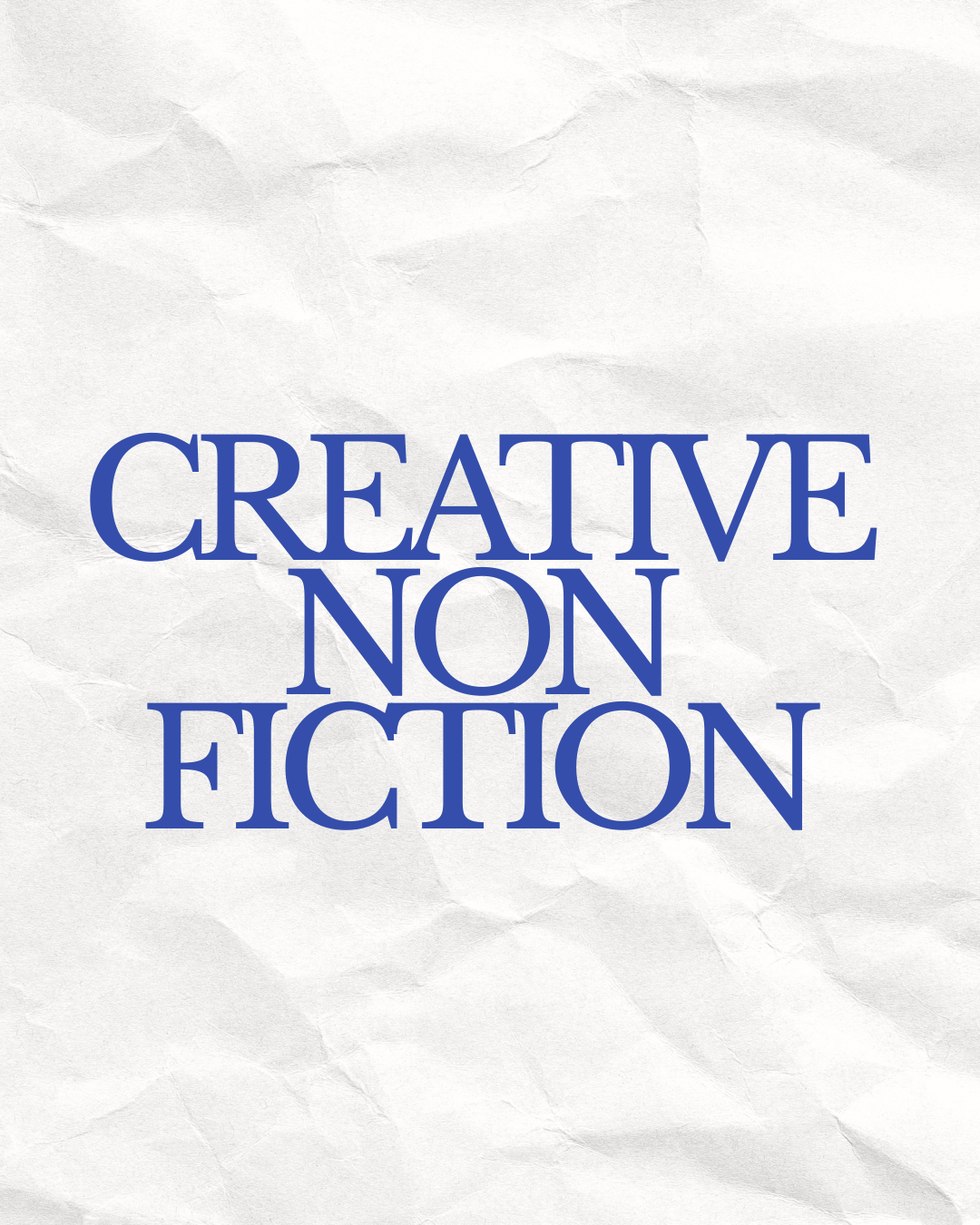 Creative Nonfiction