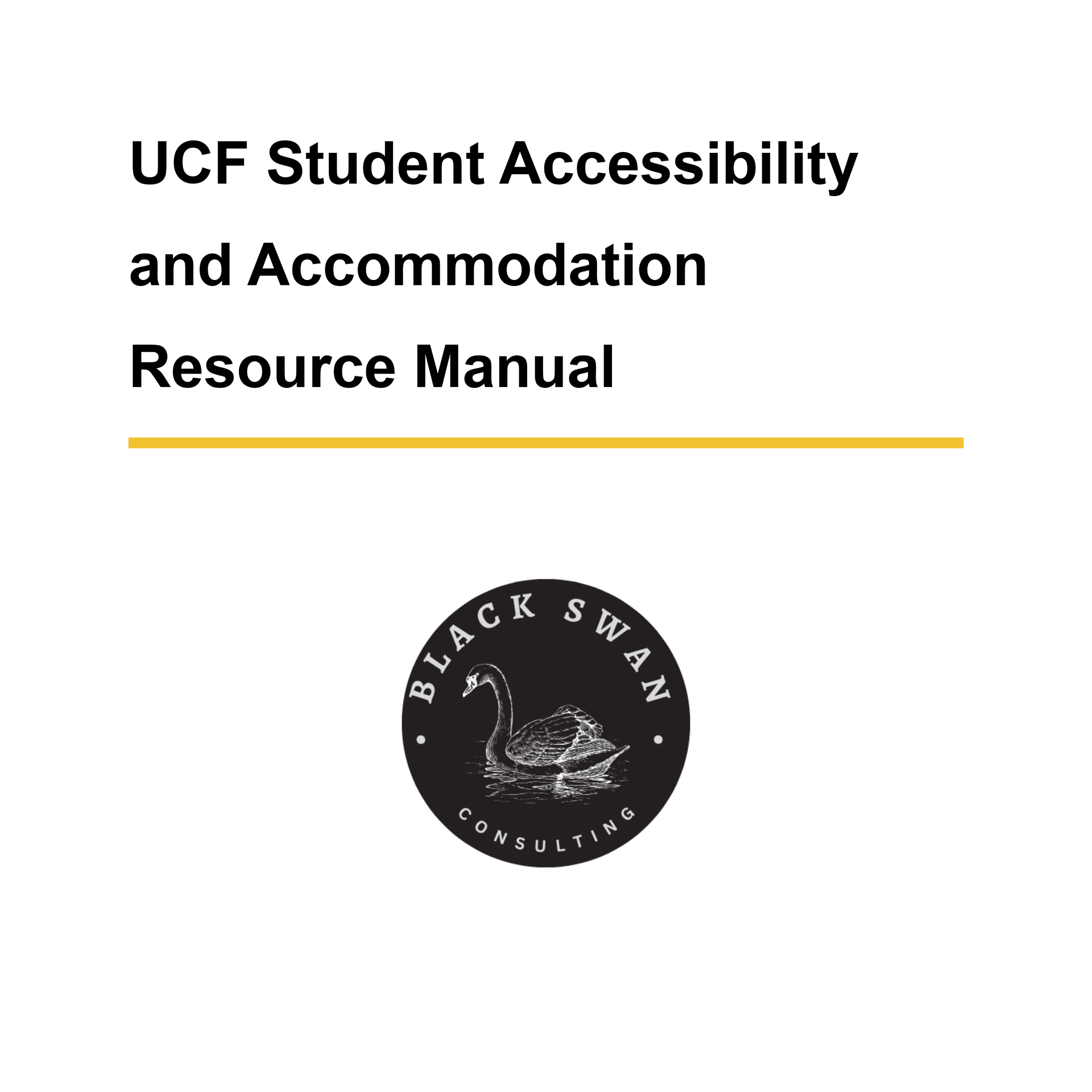 UCF Student Accessibility and Accommodation Resource Manual