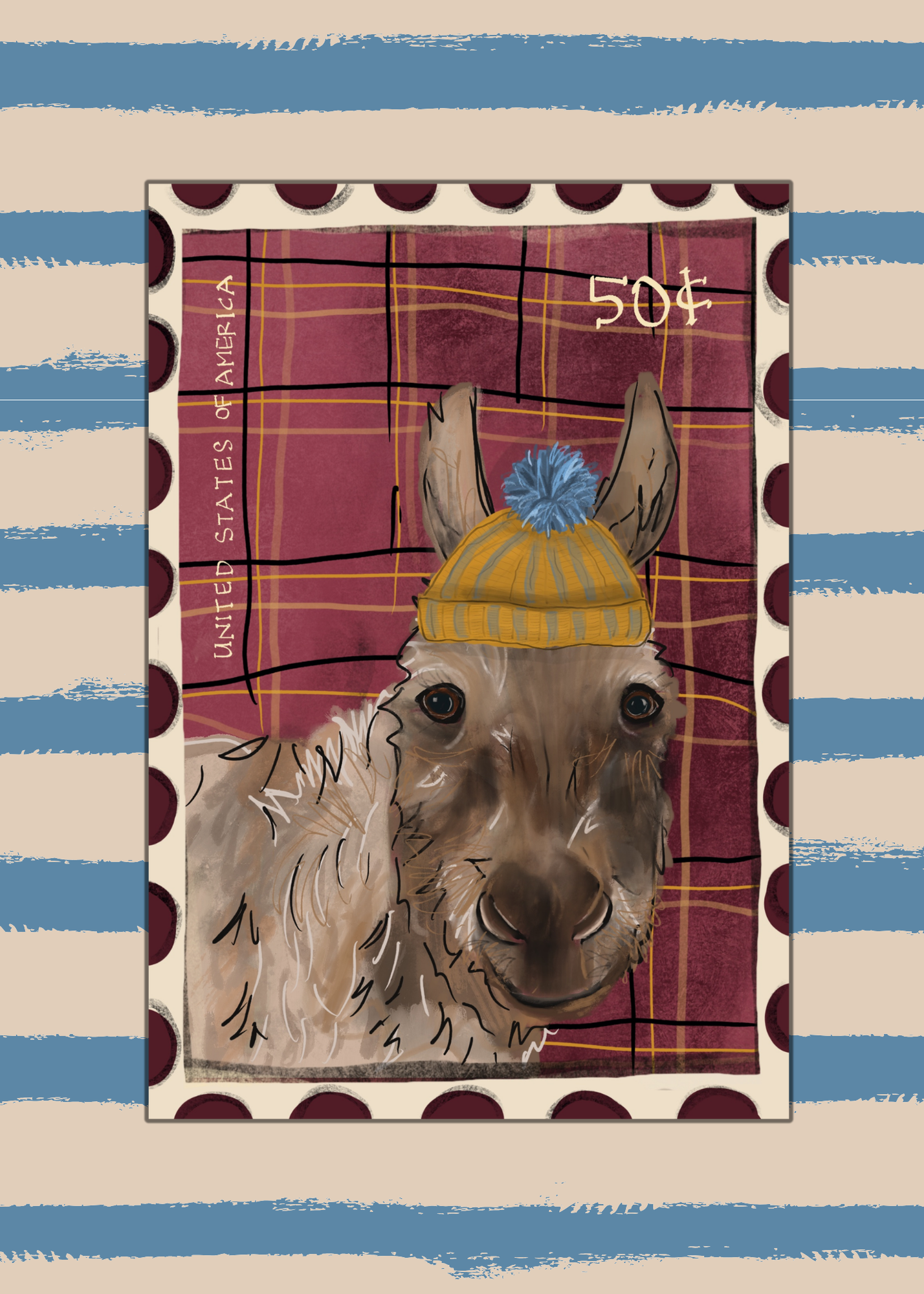 Whimsy-ful Animal Stamp Card