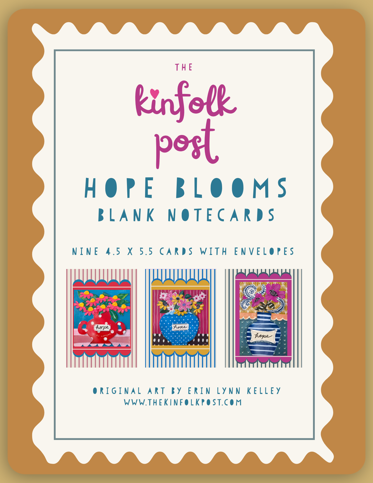 Hope Blooms Box Set of 9 Cards