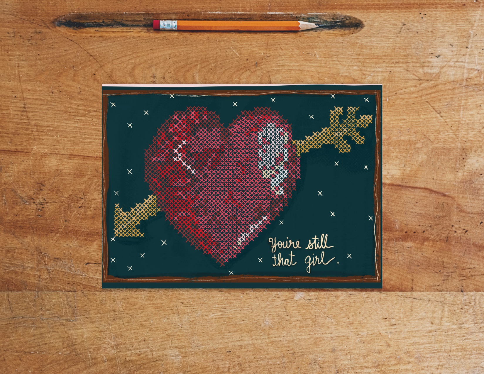 Still That Girl - Heart Card