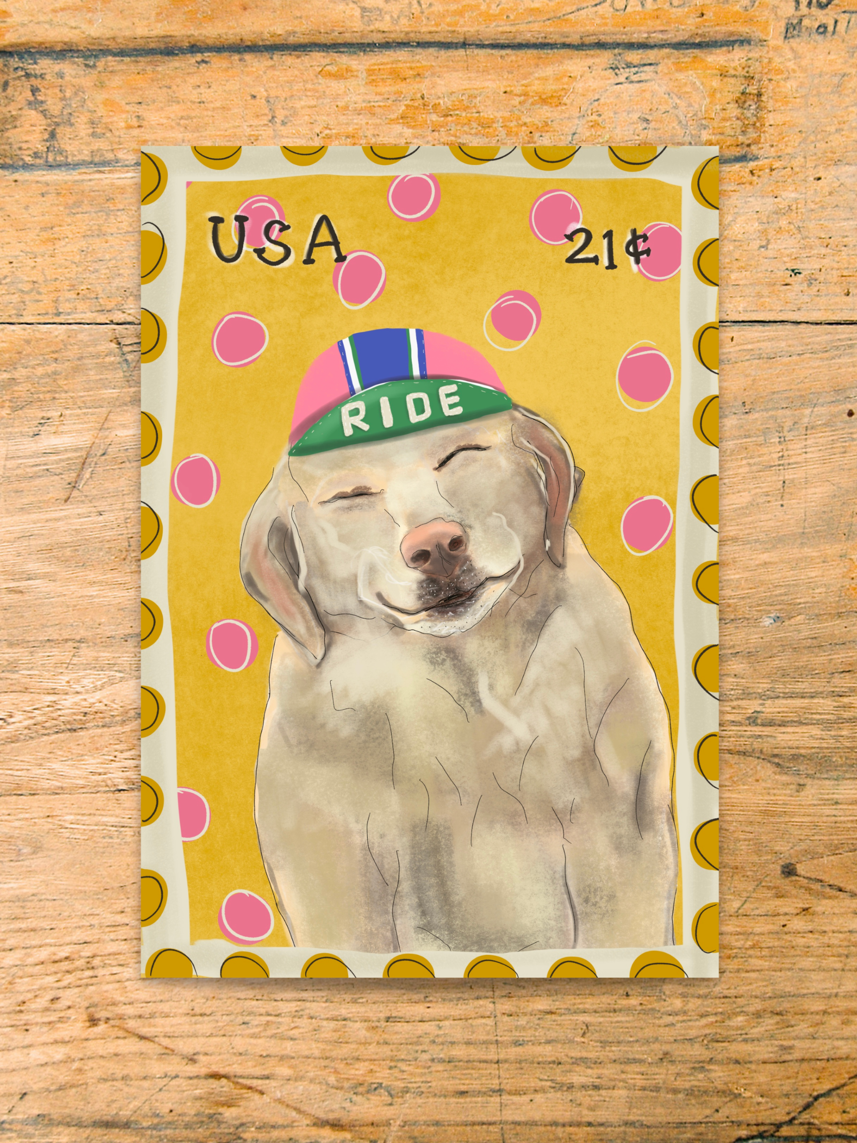 The Maillot Jaune Dog Sticker