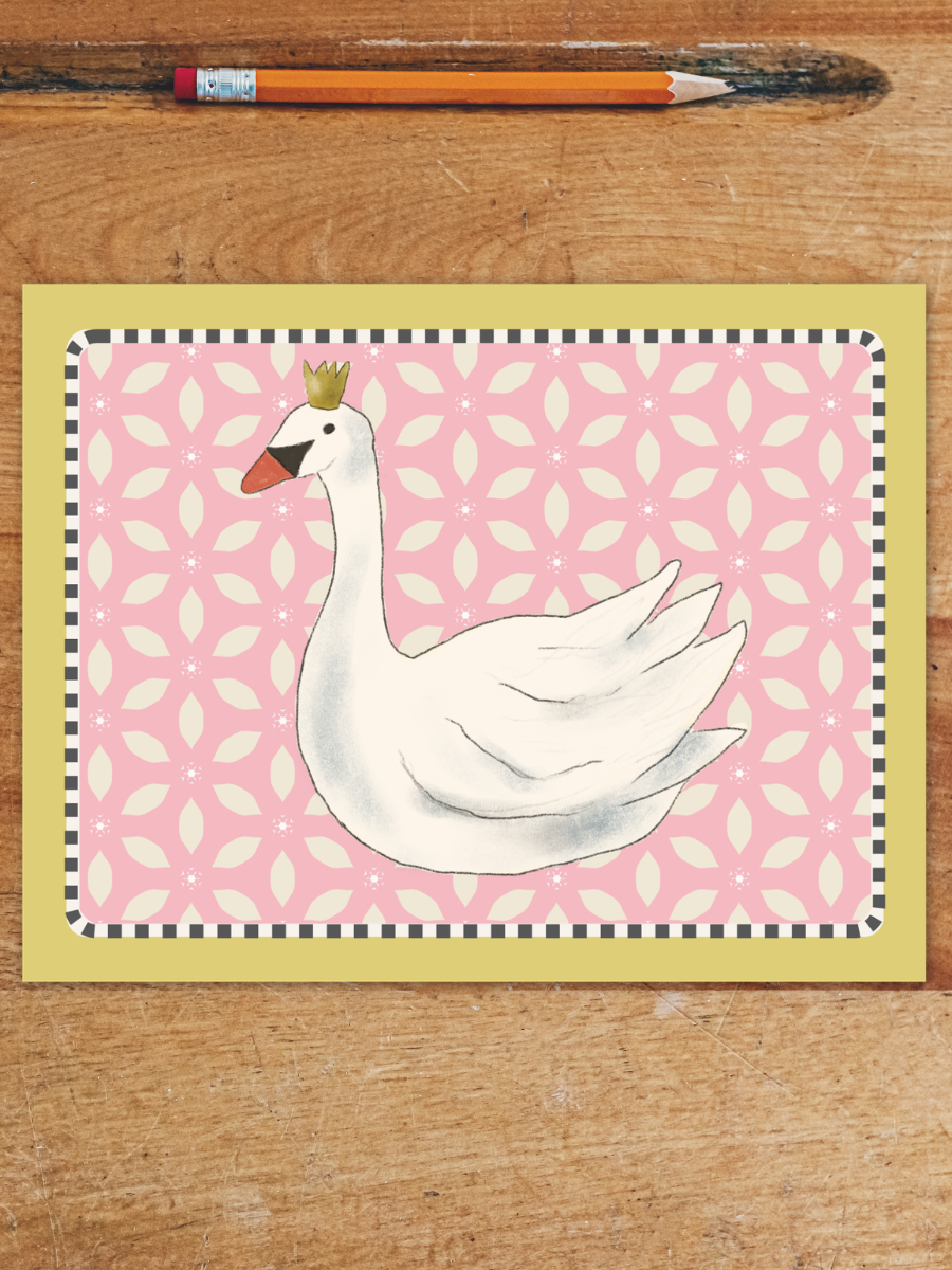 Lil' Swan Queen Postcard