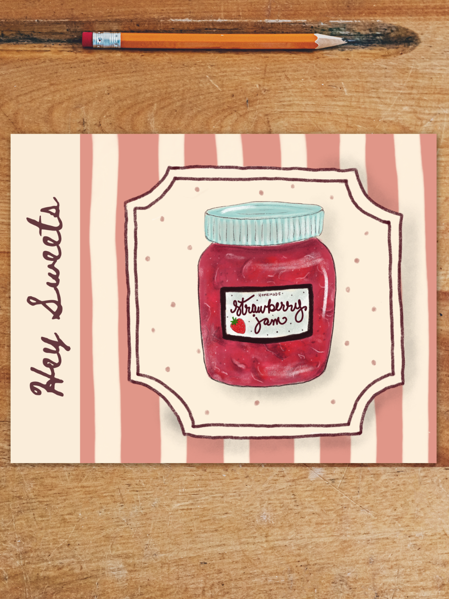 Hey Sweets Postcard