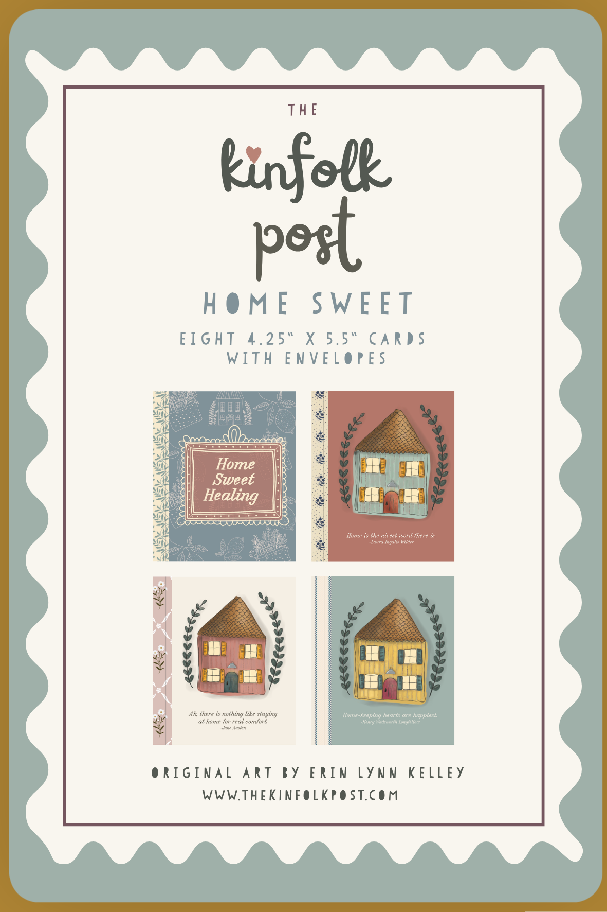 Home Sweet Box Set of 8 Cards