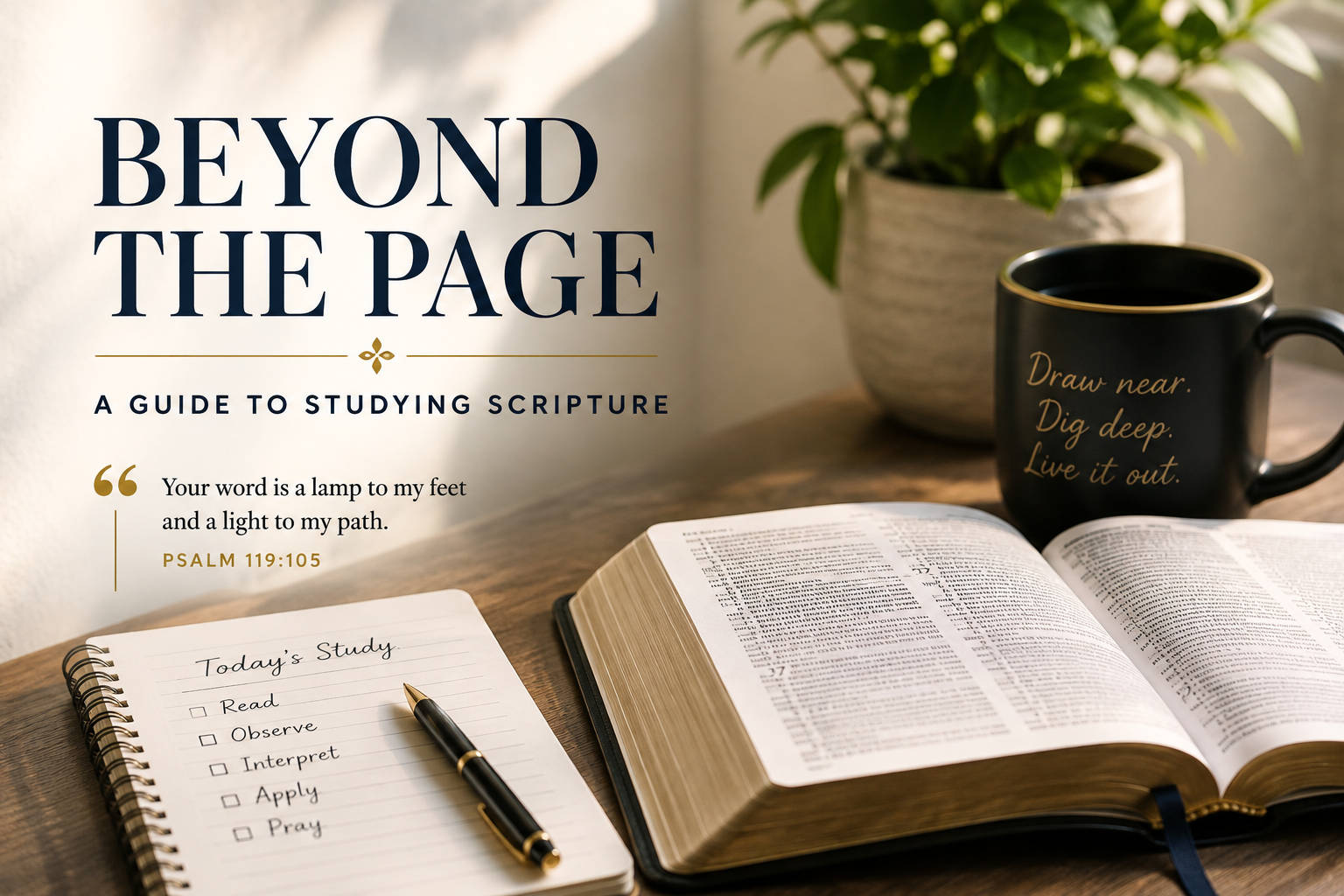 Beyond the Page: A Guide to Studying Scripture