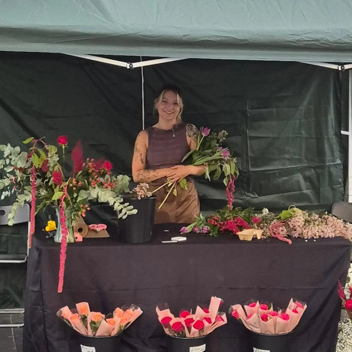 South Norwood you have been spectacular! Let's do it again tomorrow!

I am sitting in my car, absolutely too exhausted to think about moving for the next few minutes but it has been a dream - all the support has been overwhelming for my debut flower 