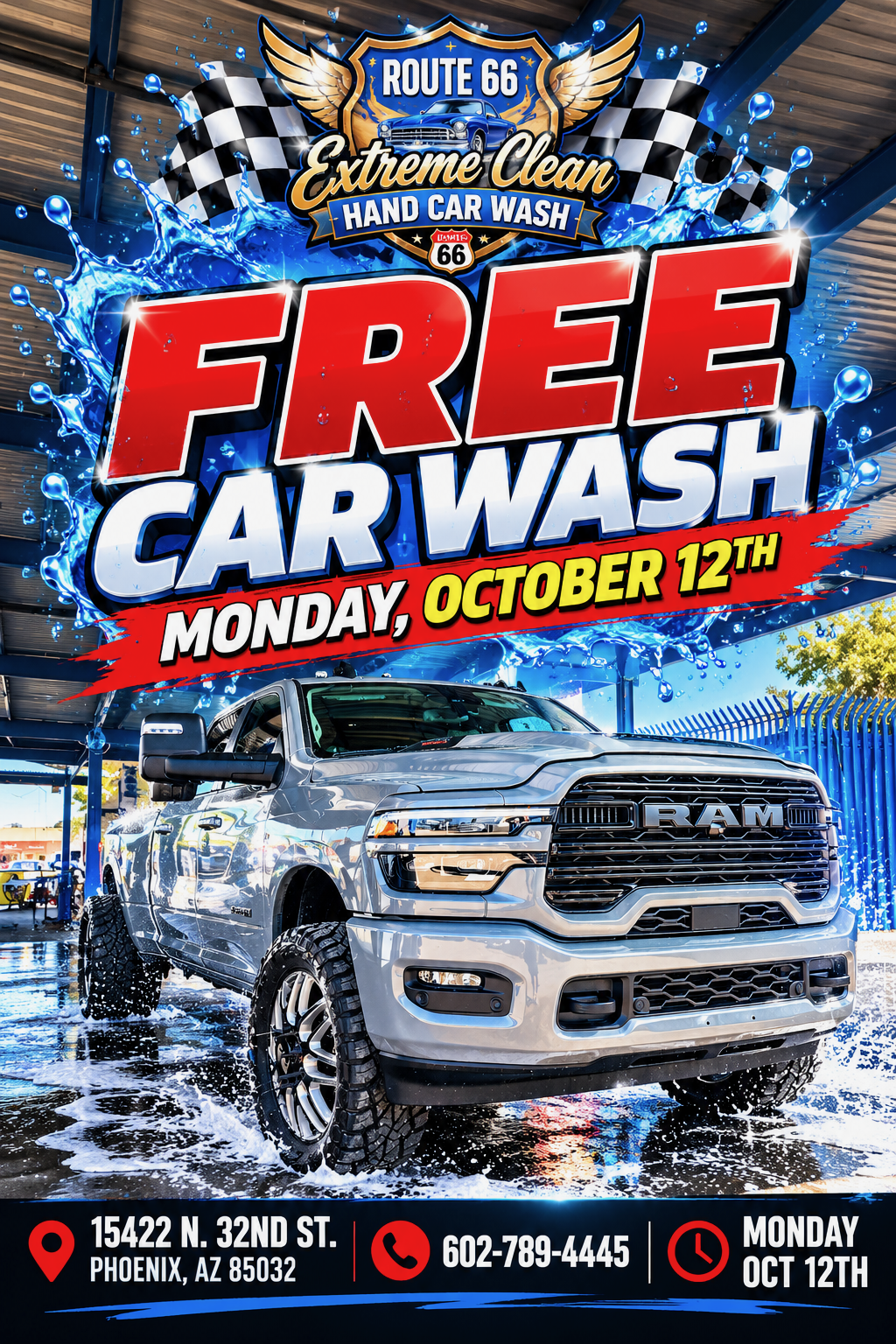 🚗💦 FREE CAR WASH! 💦🚗
