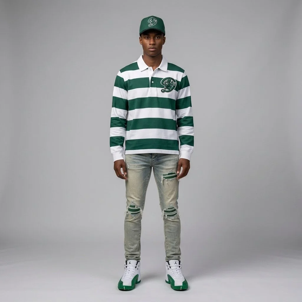 District X Studios Green (Polo) (Copy)