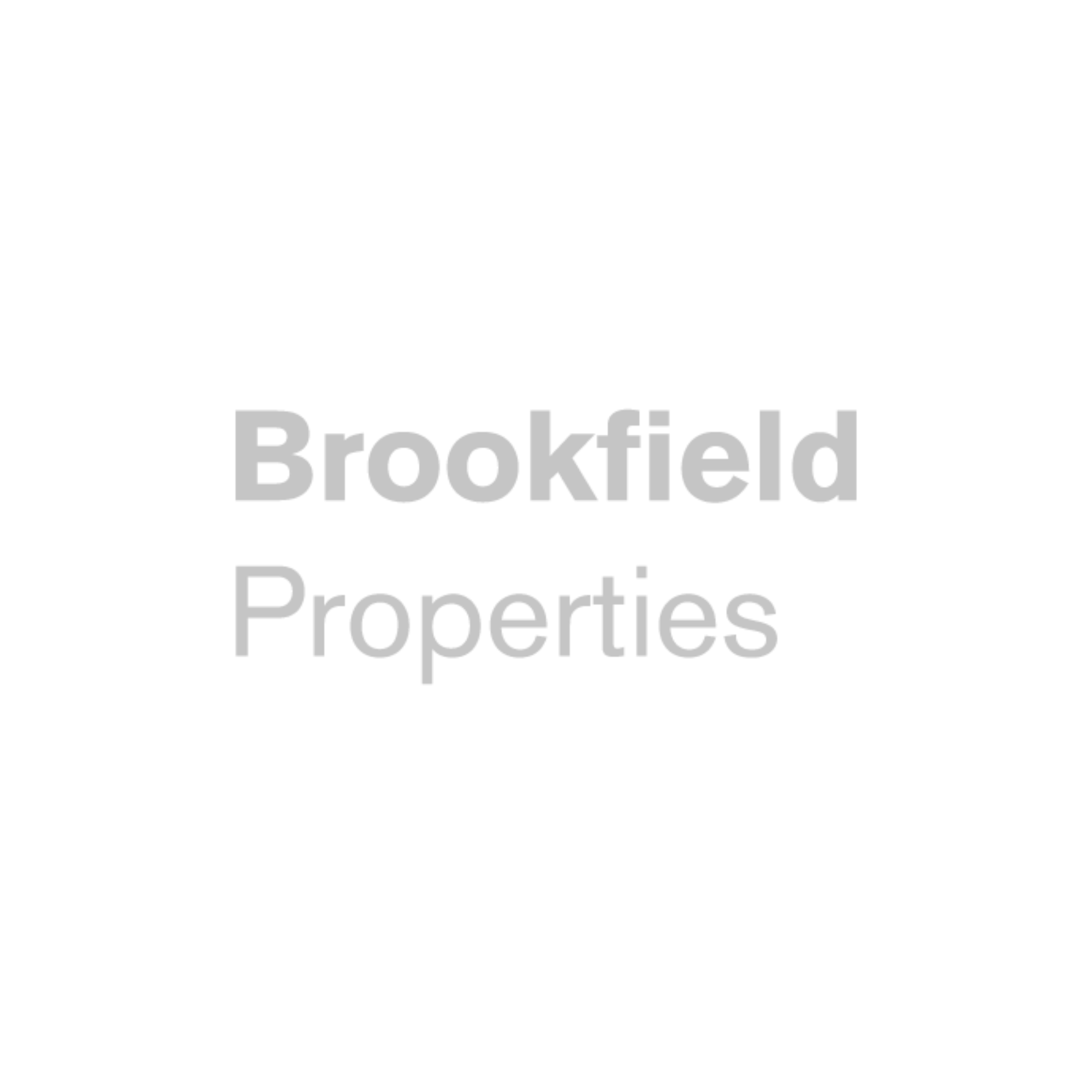 Brookfield Properties logo under the MCS Client Partners section on the home page