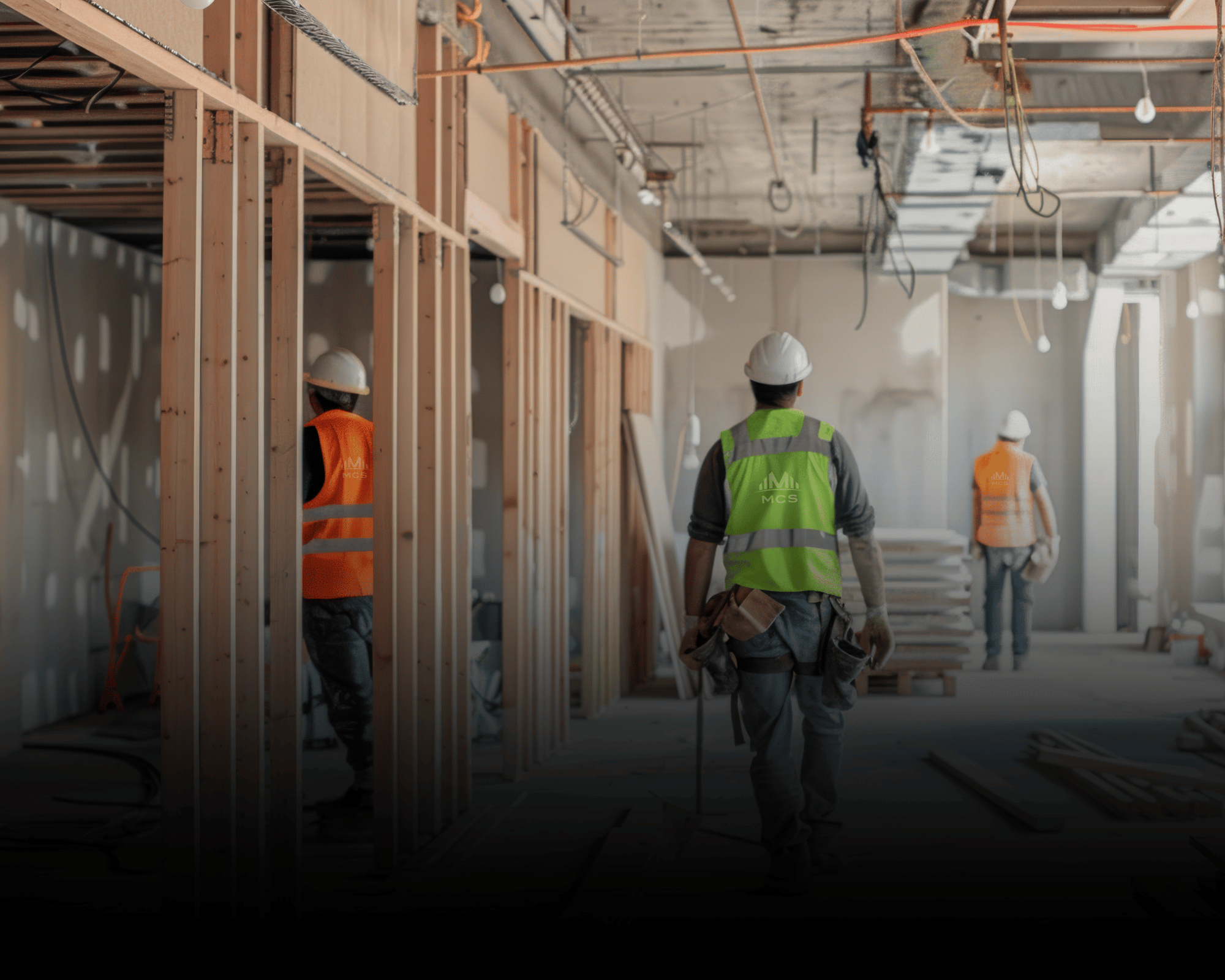 MCS Team Doing Commercial Interior