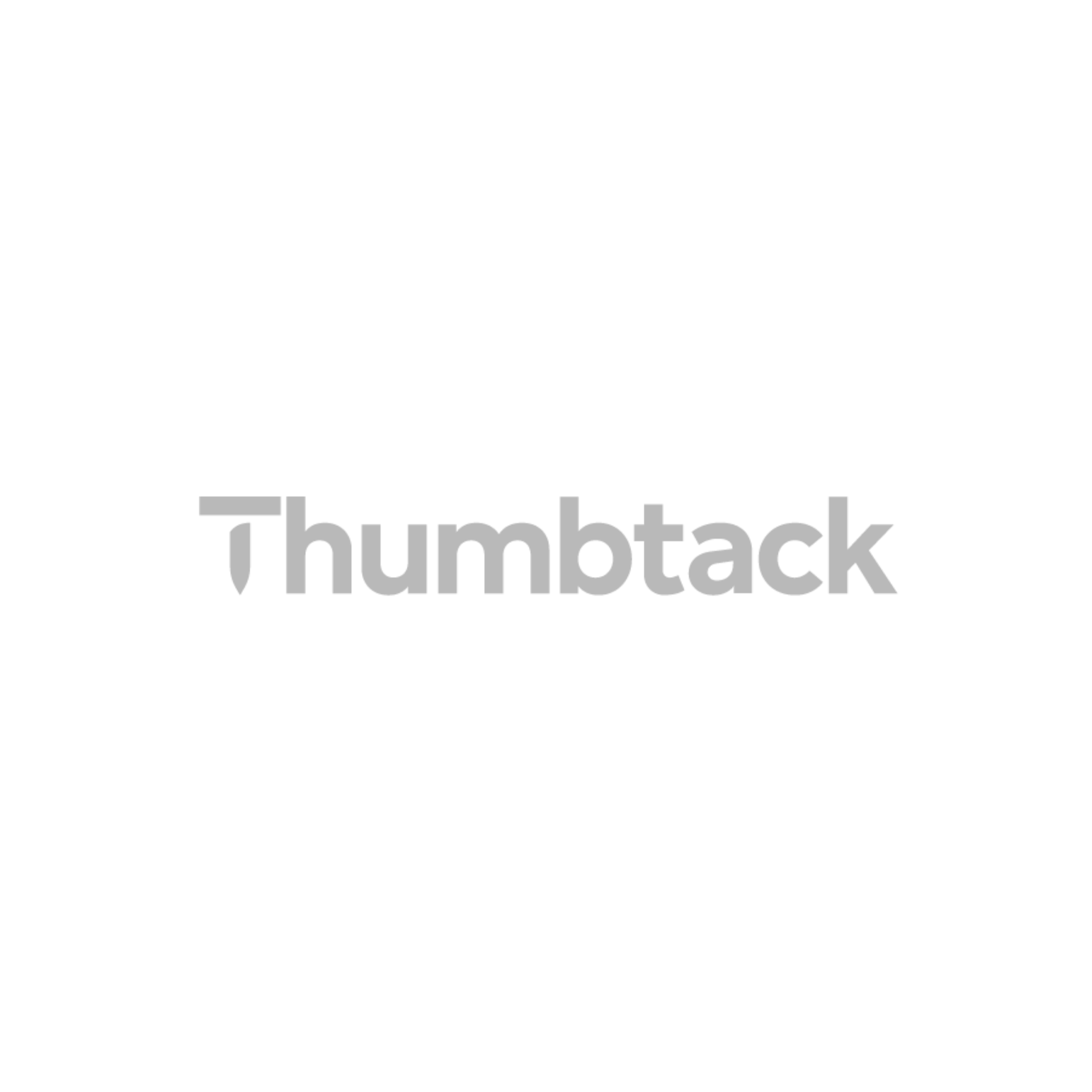 Thumbtack AI logo under the MCS client partners section