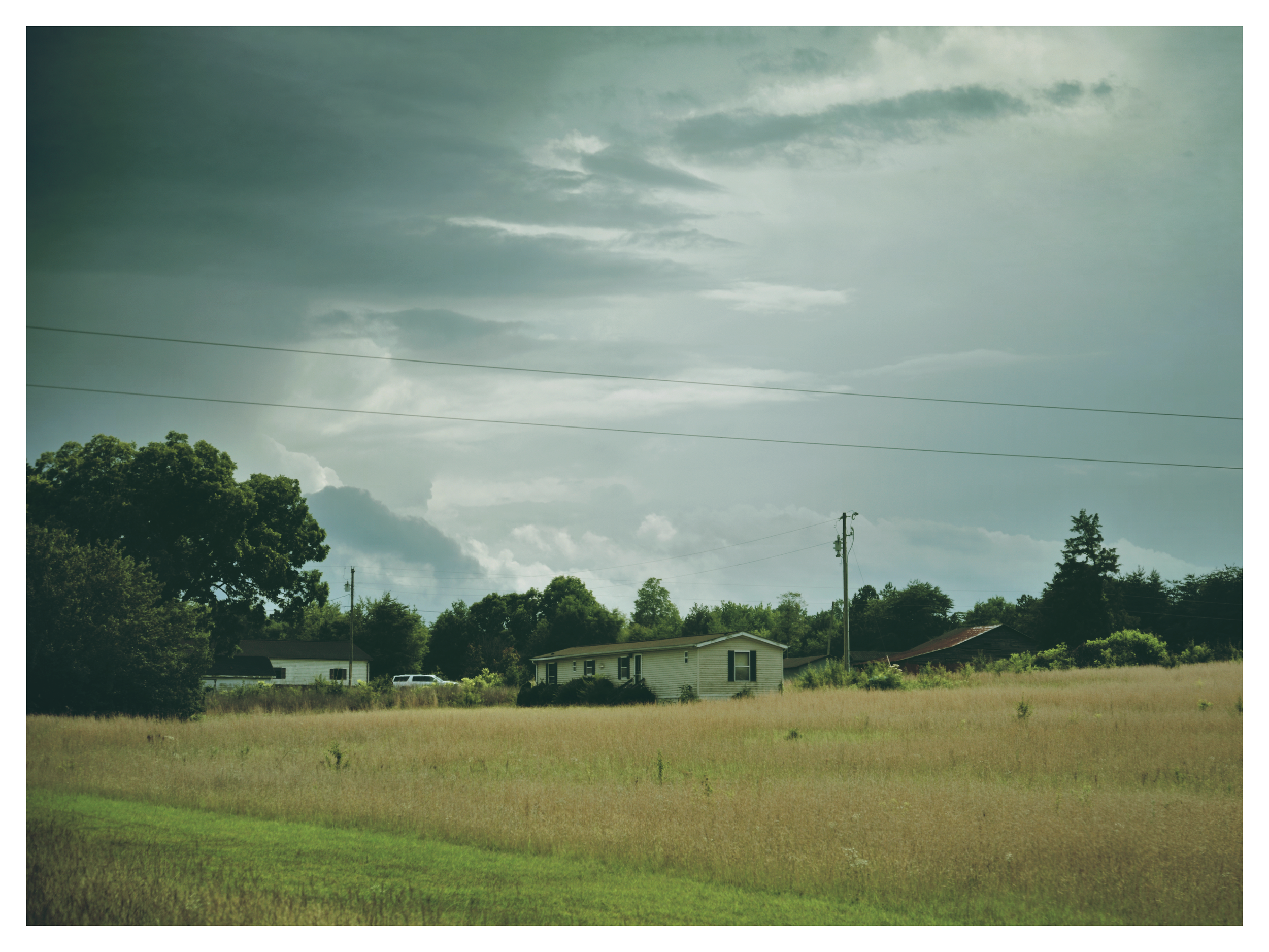 A storm was moving in and I liked the look.  