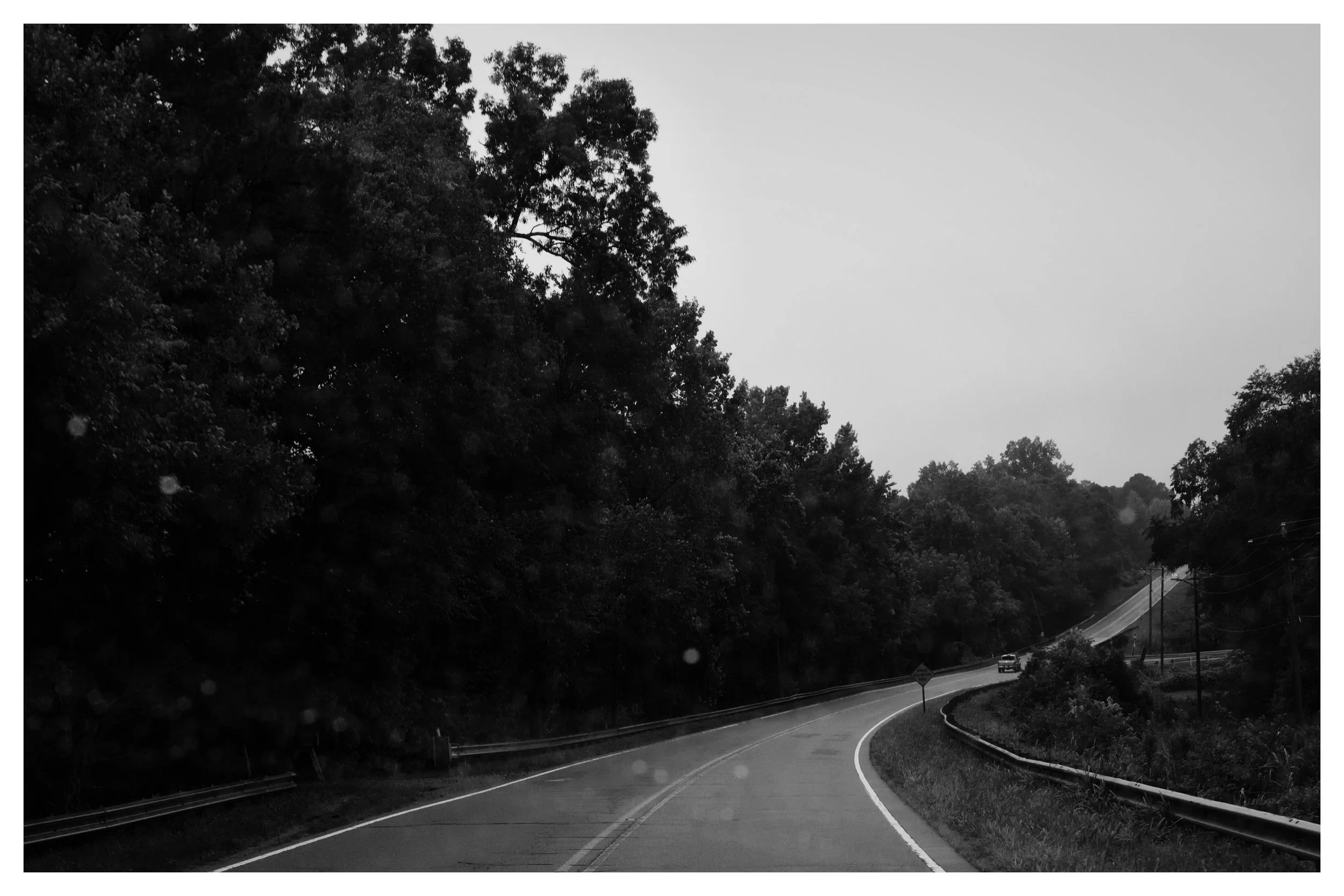 Hwy 73 East, Lincolnton NC.  On the way home from work. 