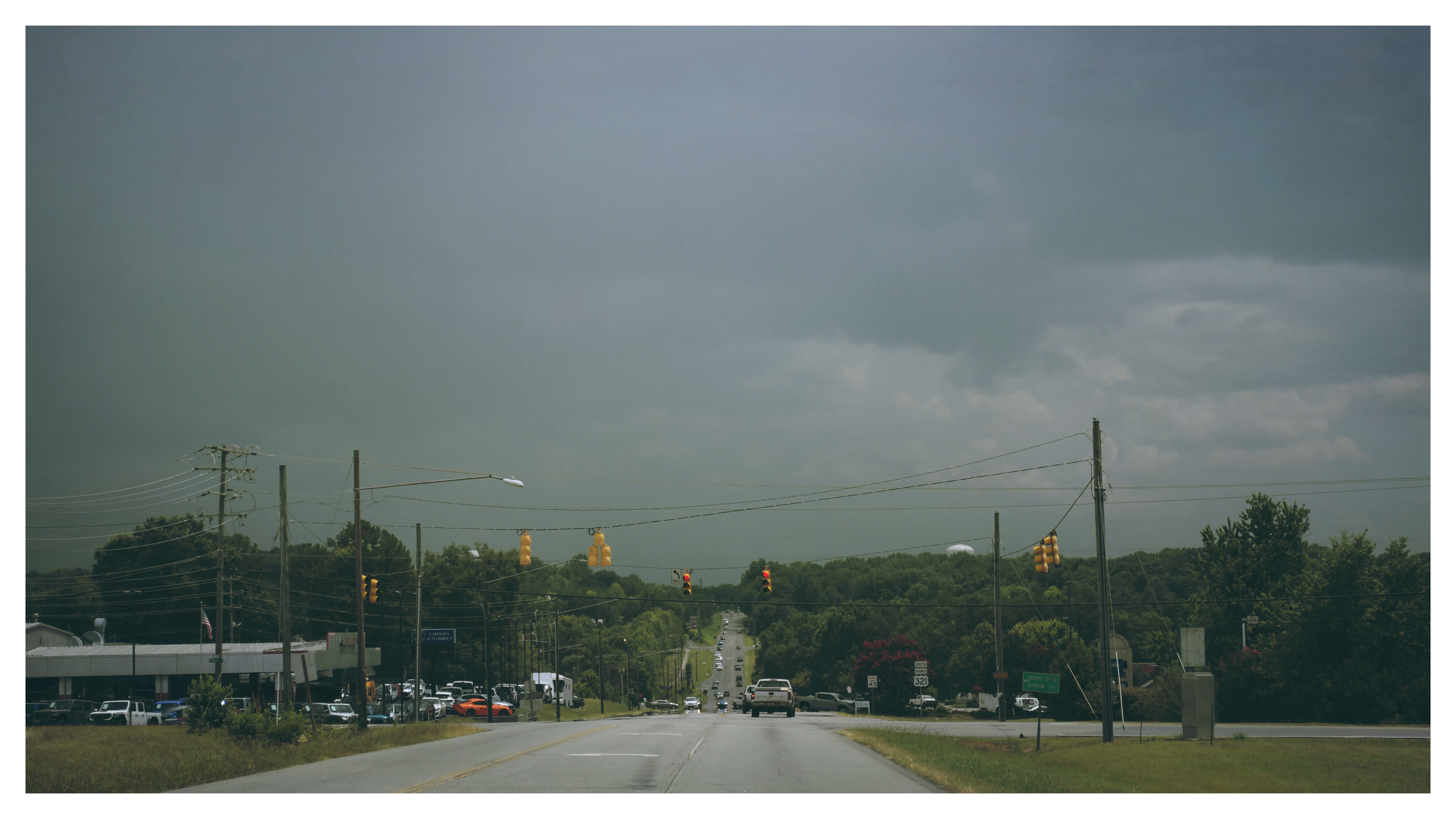 Generals Blvd Lincolnton NC with a storm passing thru.