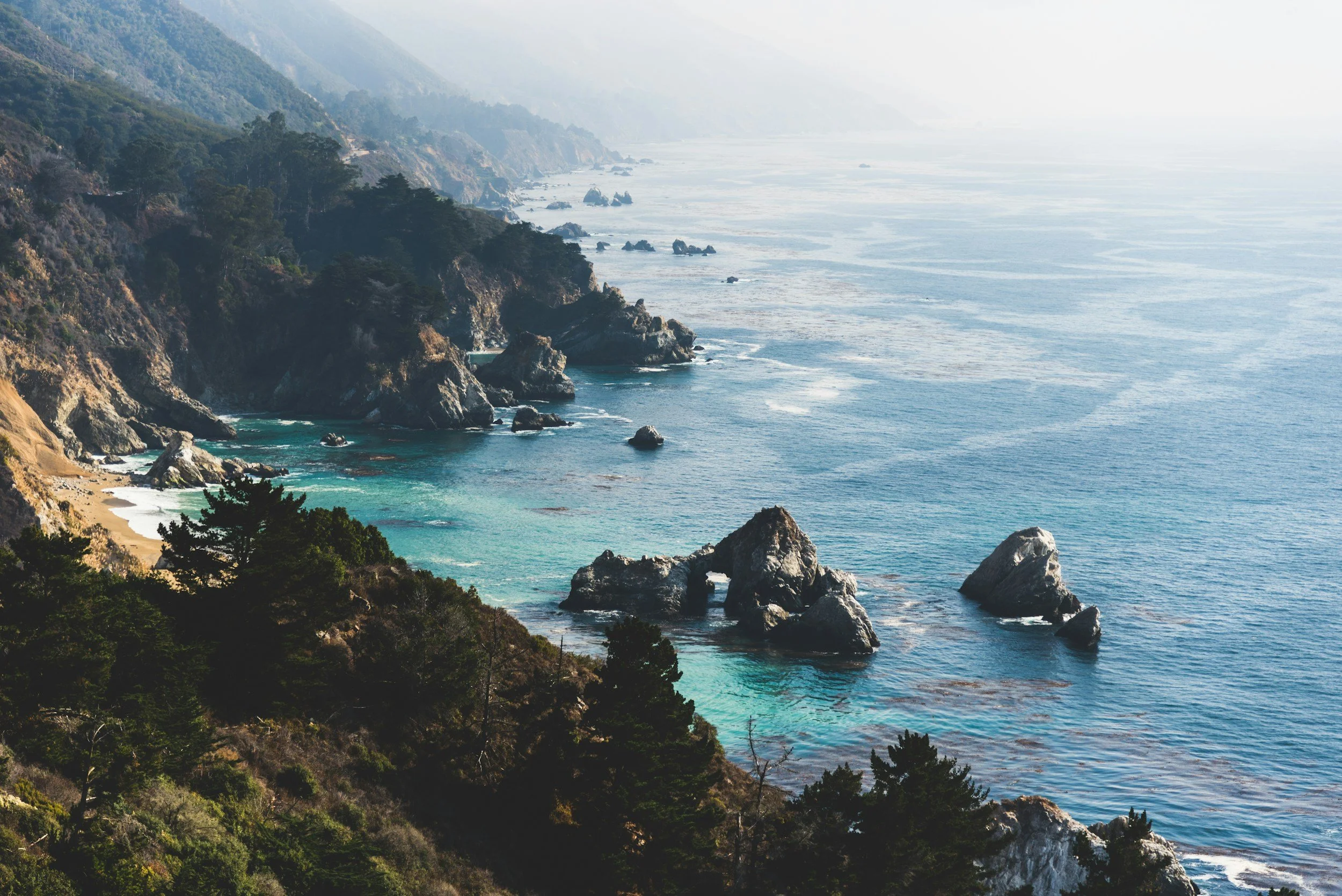Coastal waters in Humboldt County