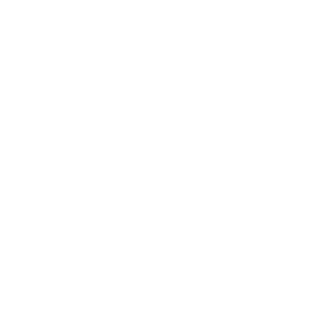 Silhouette of a large tree with a smaller bush nearby, both depicted as white shapes against a black background.