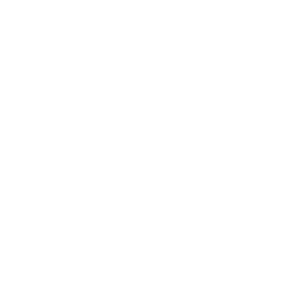 A line drawing of a seedling with two leaves being watered by a spray can with a leaf symbol, on a black background.