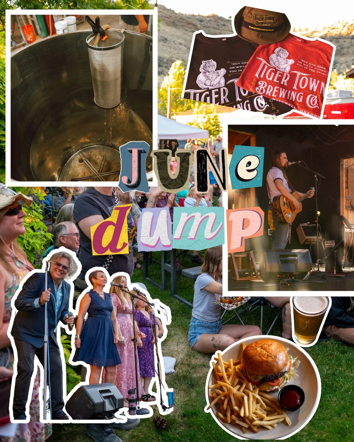 Our June was a busy one! 

We are so excited July is here and we are looking forward to see you before summer is over! 

#tigertownbrewingco #mitchell #oregon #travel