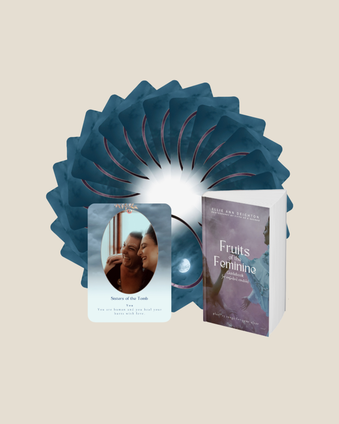 Fruits of the Feminine 77-card Oracle Deck for Embodied Creatives *PRE ORDER*