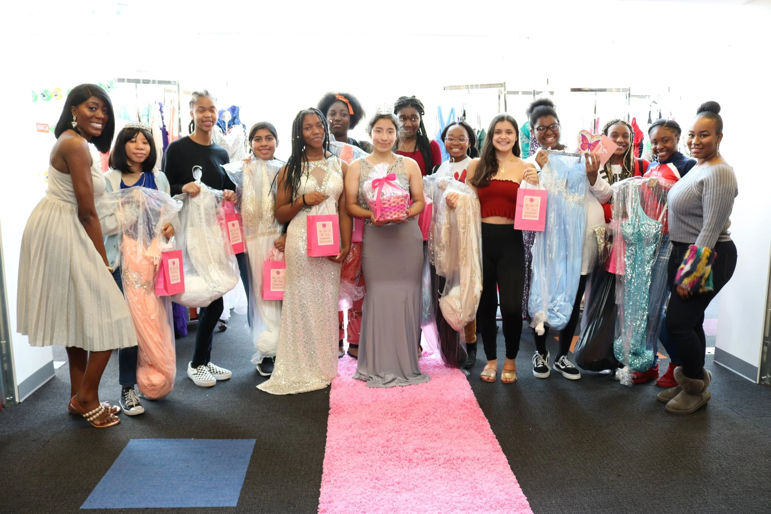 Little Sisters "Say Yes to the Prom Dress" Event