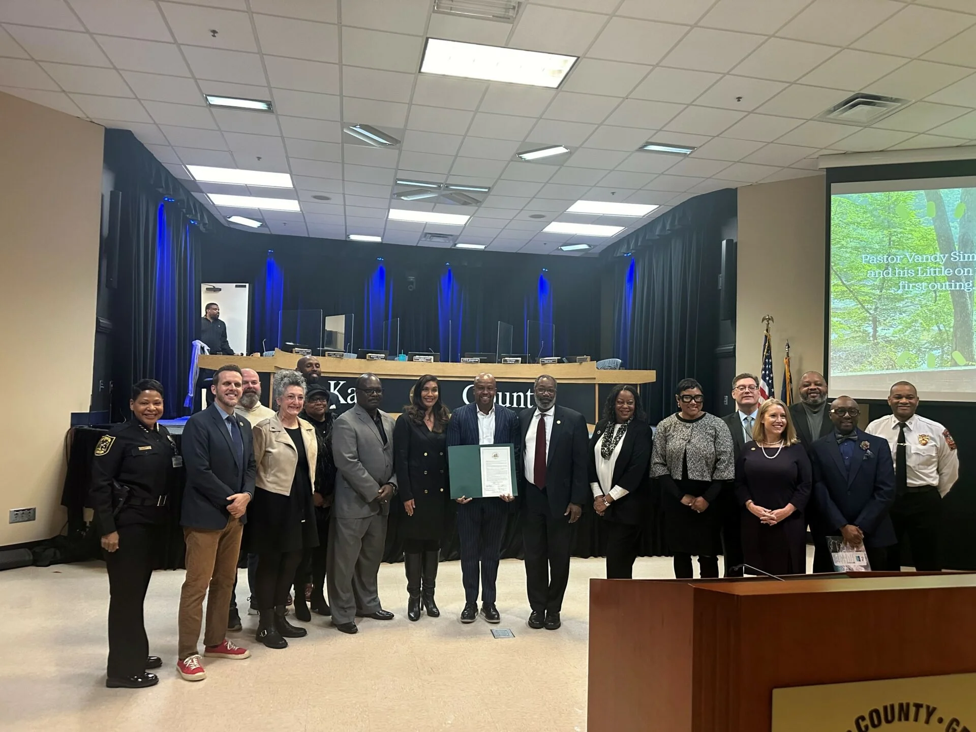 DeKalb County's Commissioner Steve Bradshaw & the Board of Commissioners Recognize National Mentoring Month with a New Proclamation