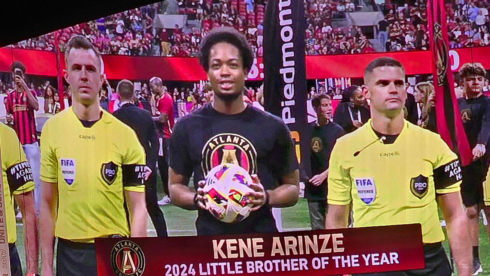 BBBSMA's Honorary Captain Little Kene, Big Karl, and Agency Matches Attend Atlanta United FC vs. Inter Miami CF Game!
