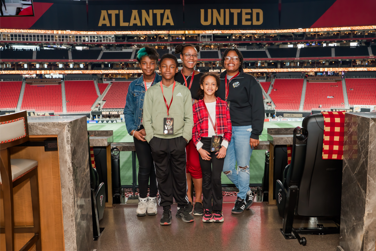 Atlanta United Hosts BBBSMA for Unforgettable Match Experience Featuring Little Sister of the Year as Night's Honorary Captain