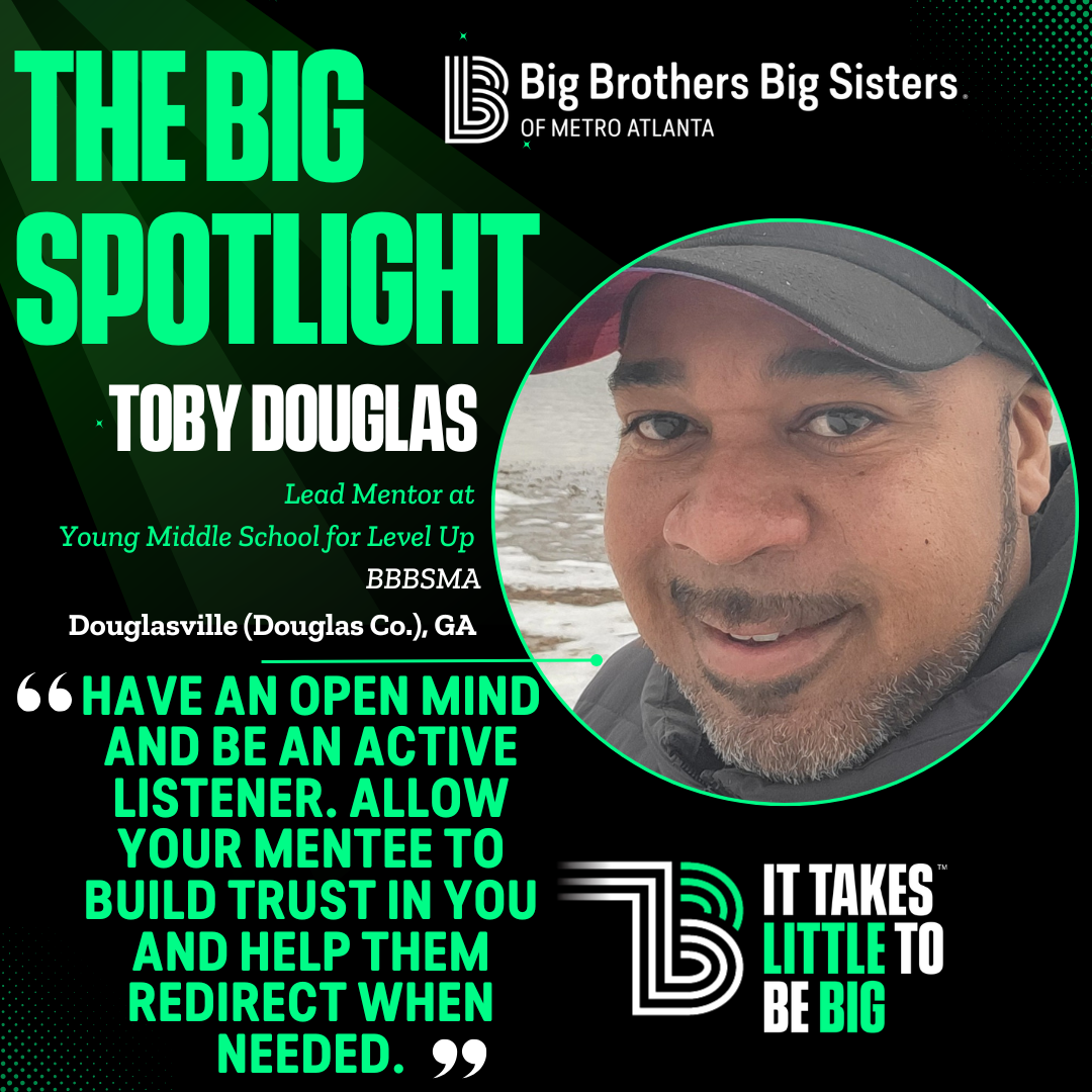 May Big Spotlight: Level Up Lead Mentor, Toby Douglas, Reveals the Power of Community