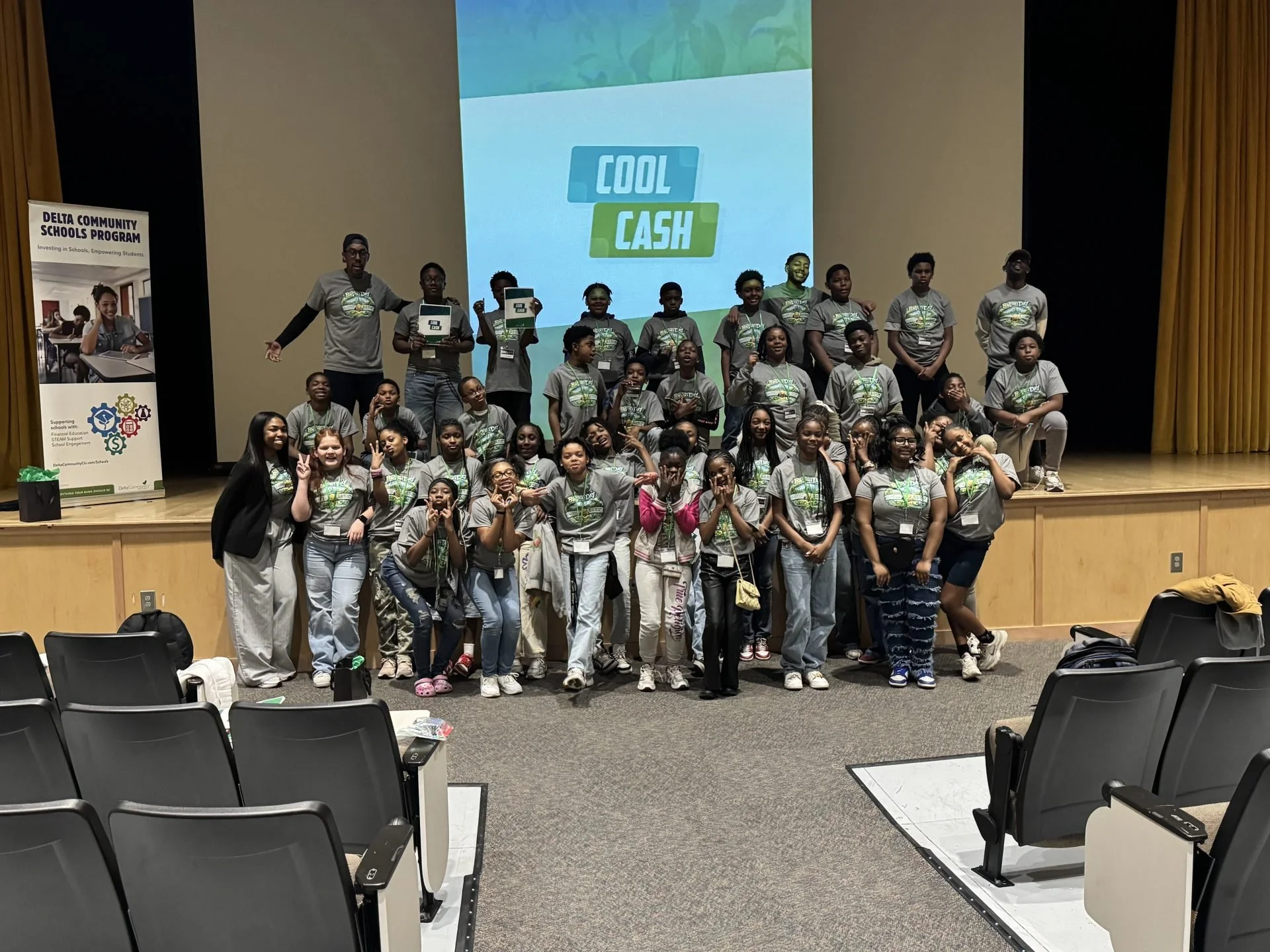 Level Up students experience “Big for a Day”