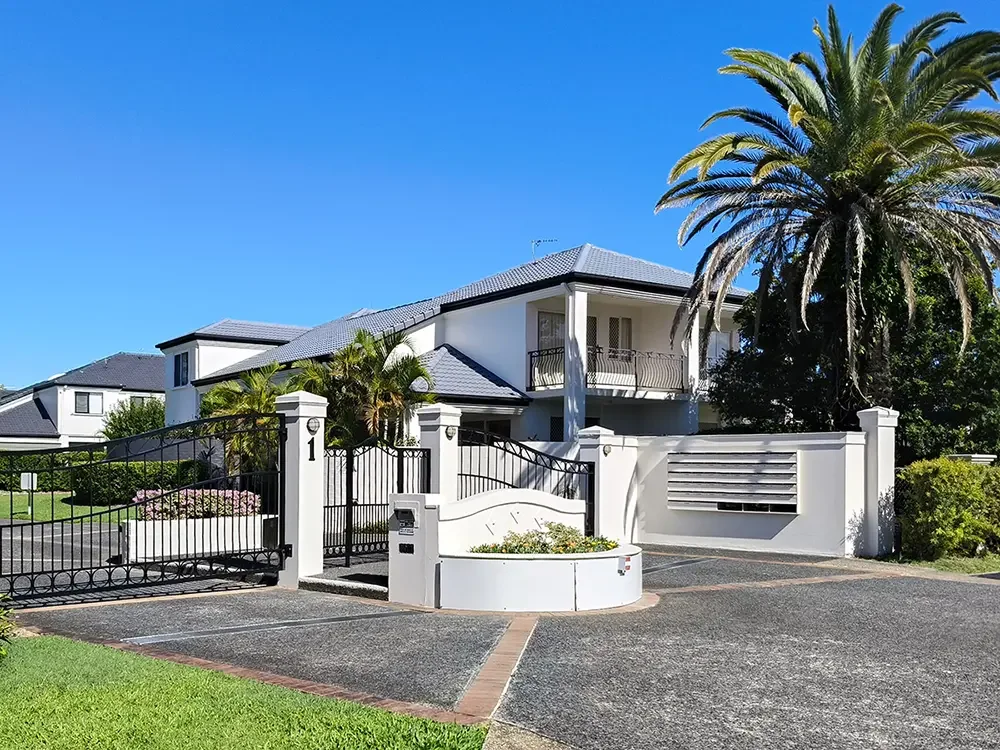 Southport townhouse estate modernised in collaboration with the Body Corporate committee.