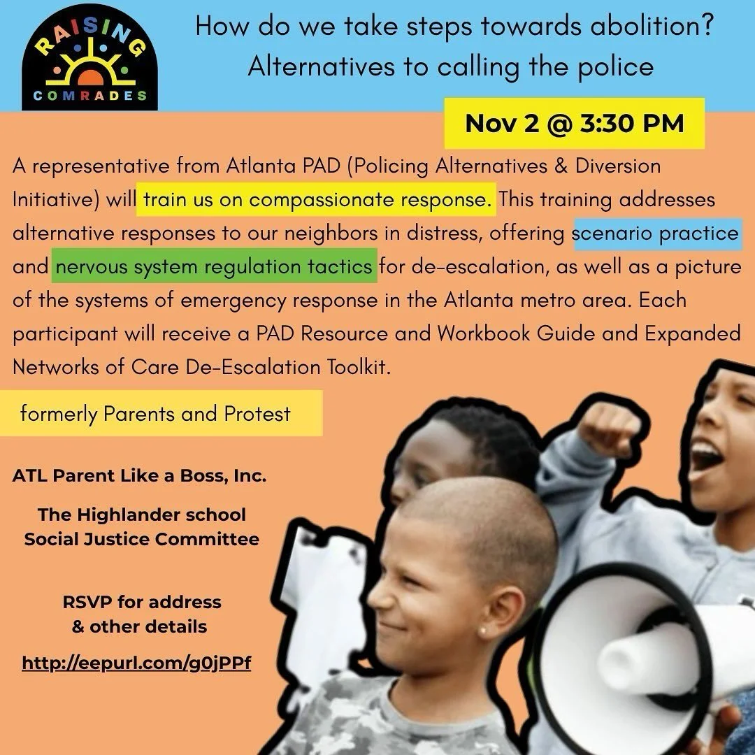 How do we take steps towards abolition. This Sunday, let&rsquo;s gather and learn in community. 

Use link to register and get the address.