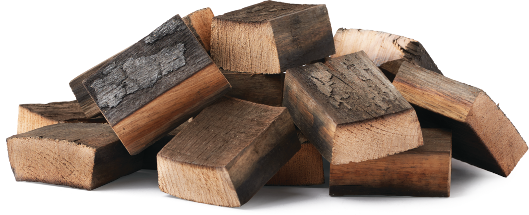 Add that mild oak smoke flavor with a sweet wine finish to your favorite meals when you use Napoleon Brandy Barrel Chunks.