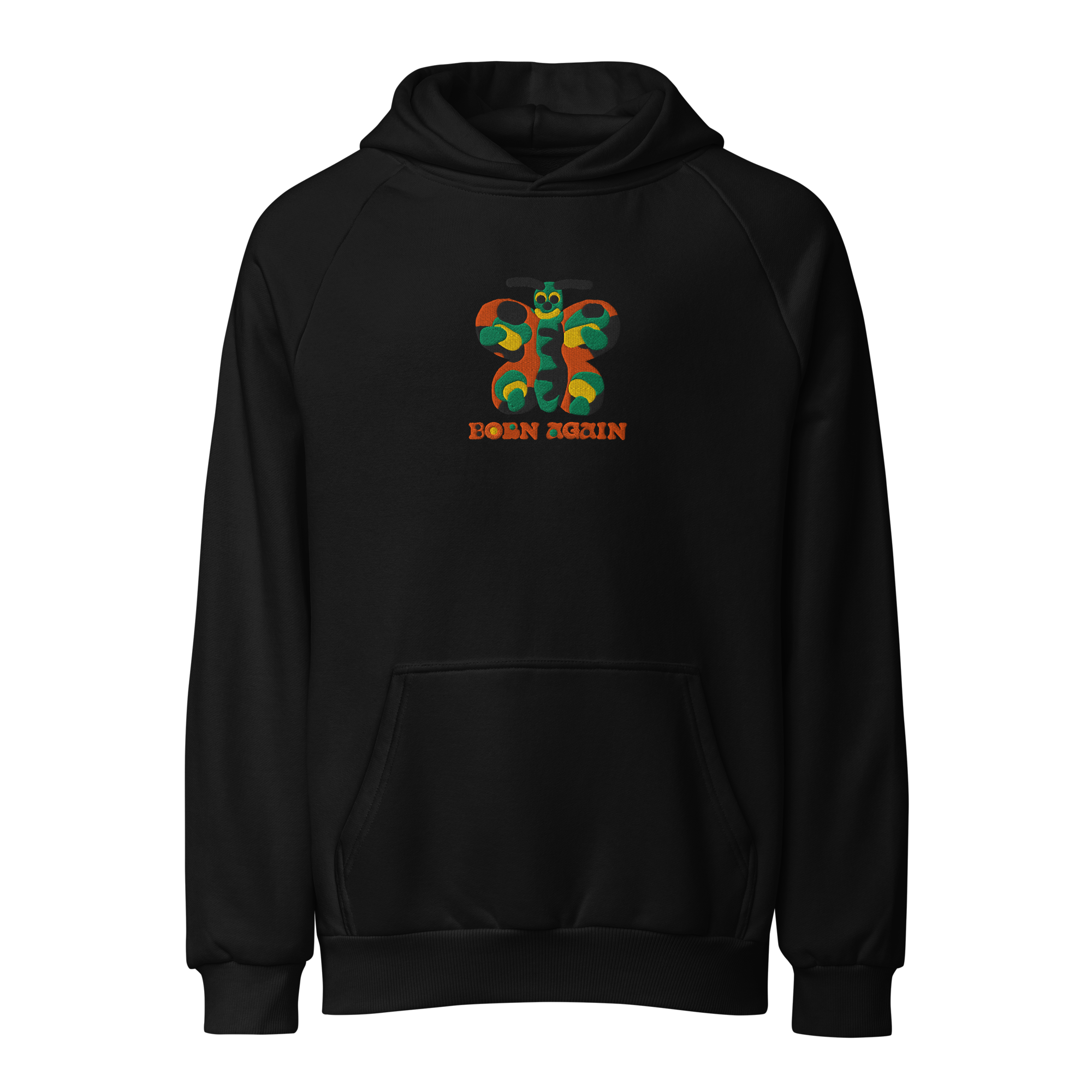 BORN AGAIN Unisex Super Heavyweight Hoodie | Lane Seven LS17001