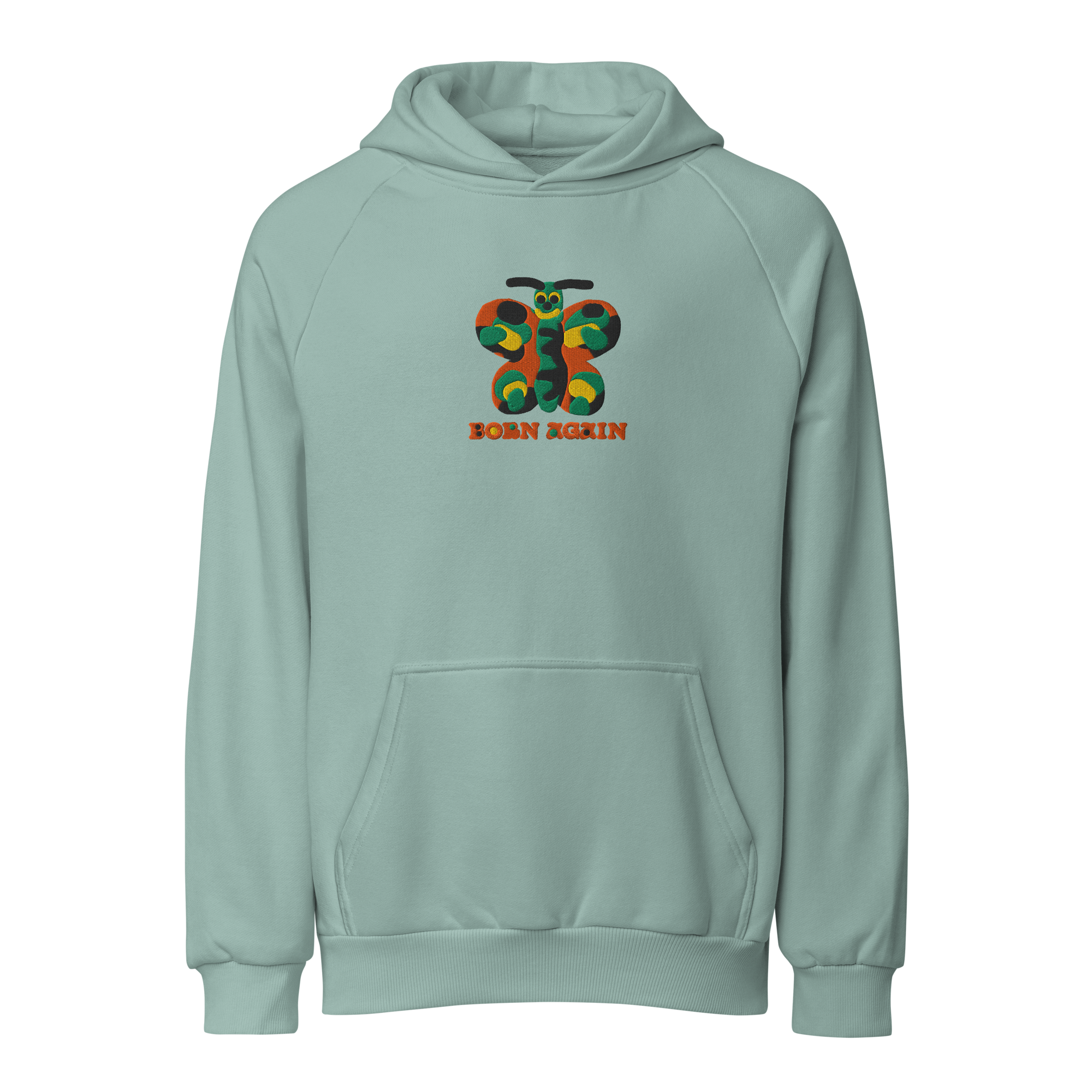 BORN AGAIN Unisex Super Heavyweight Hoodie | Lane Seven LS17001