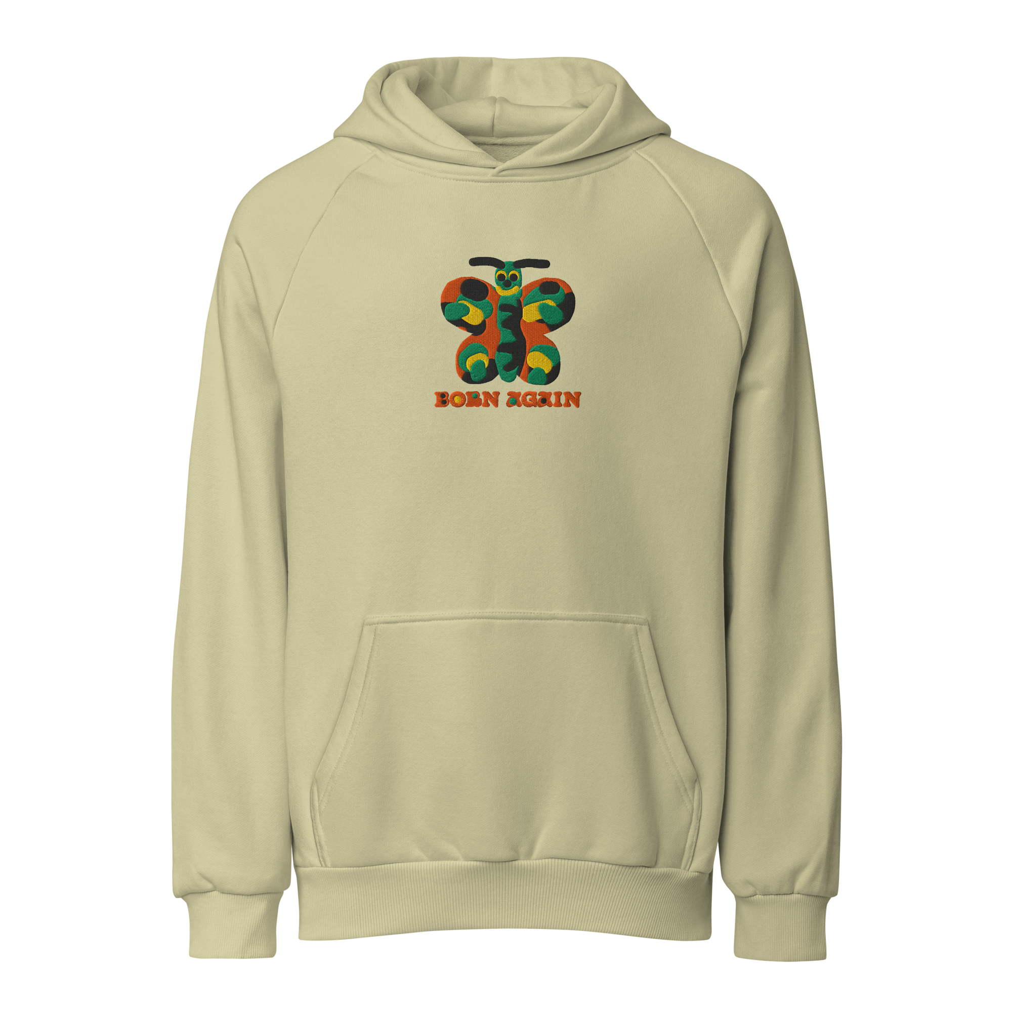 BORN AGAIN Unisex Super Heavyweight Hoodie | Lane Seven LS17001