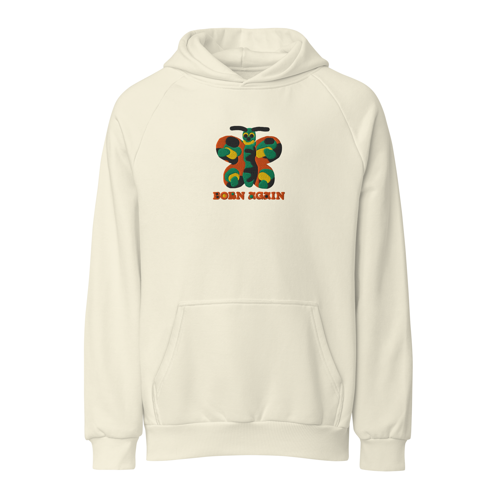 BORN AGAIN Unisex Super Heavyweight Hoodie | Lane Seven LS17001