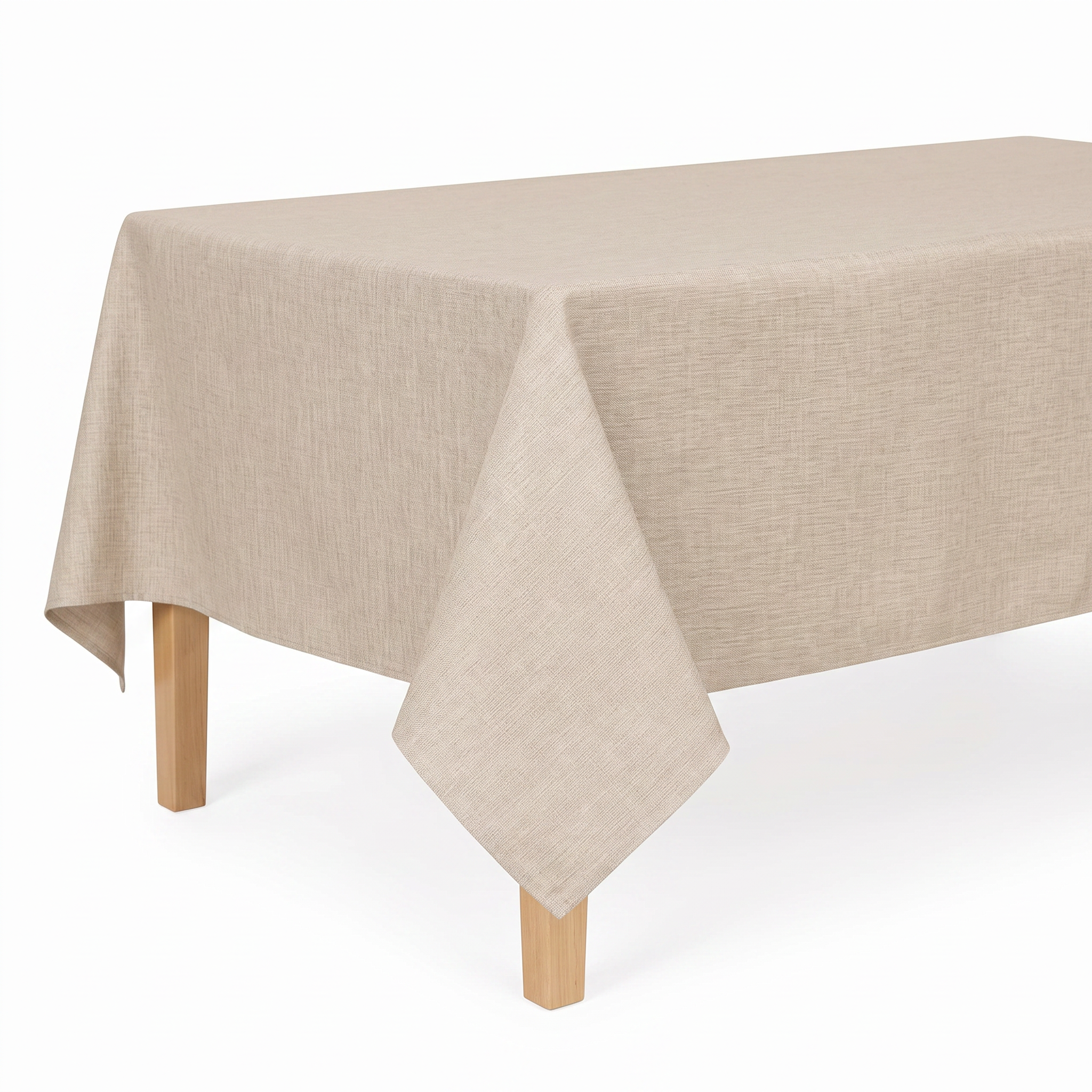 The Natural Beige Tablecloth