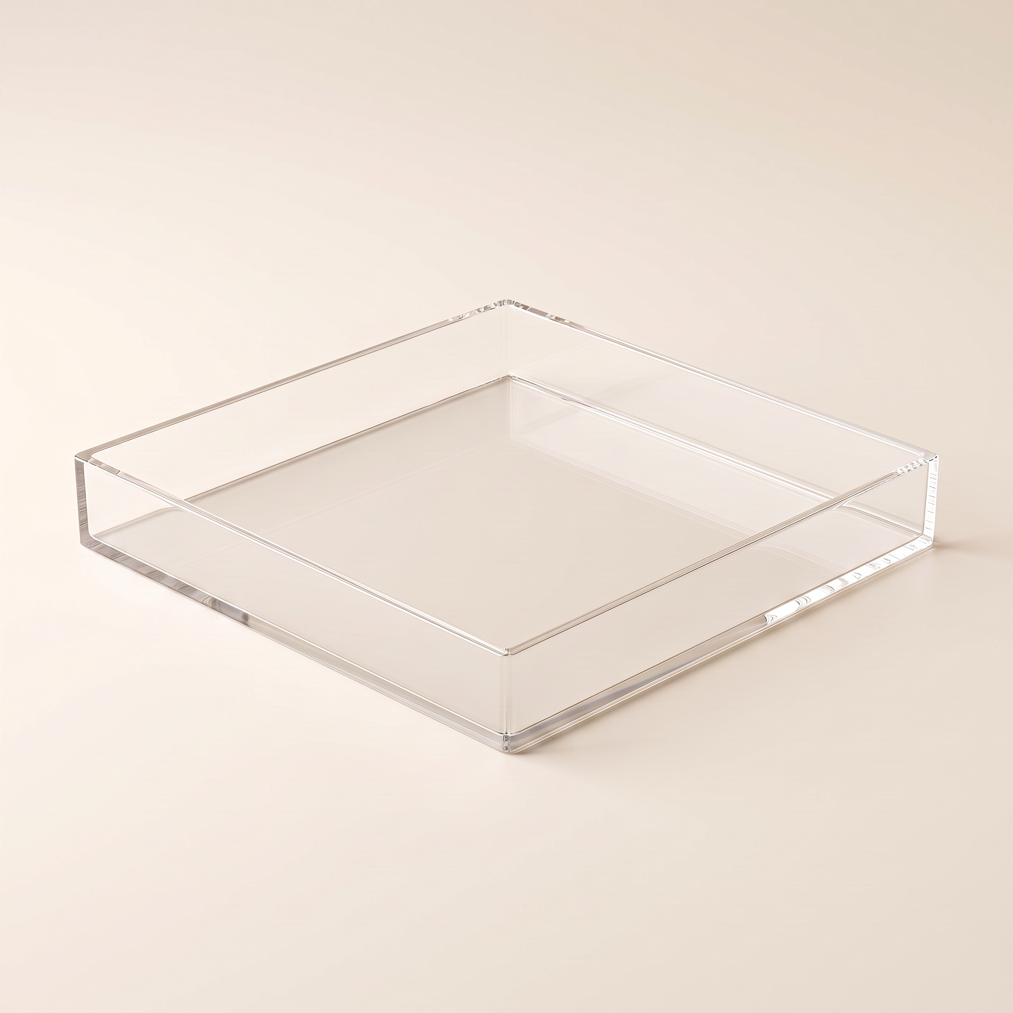 Square Acrylic Tray