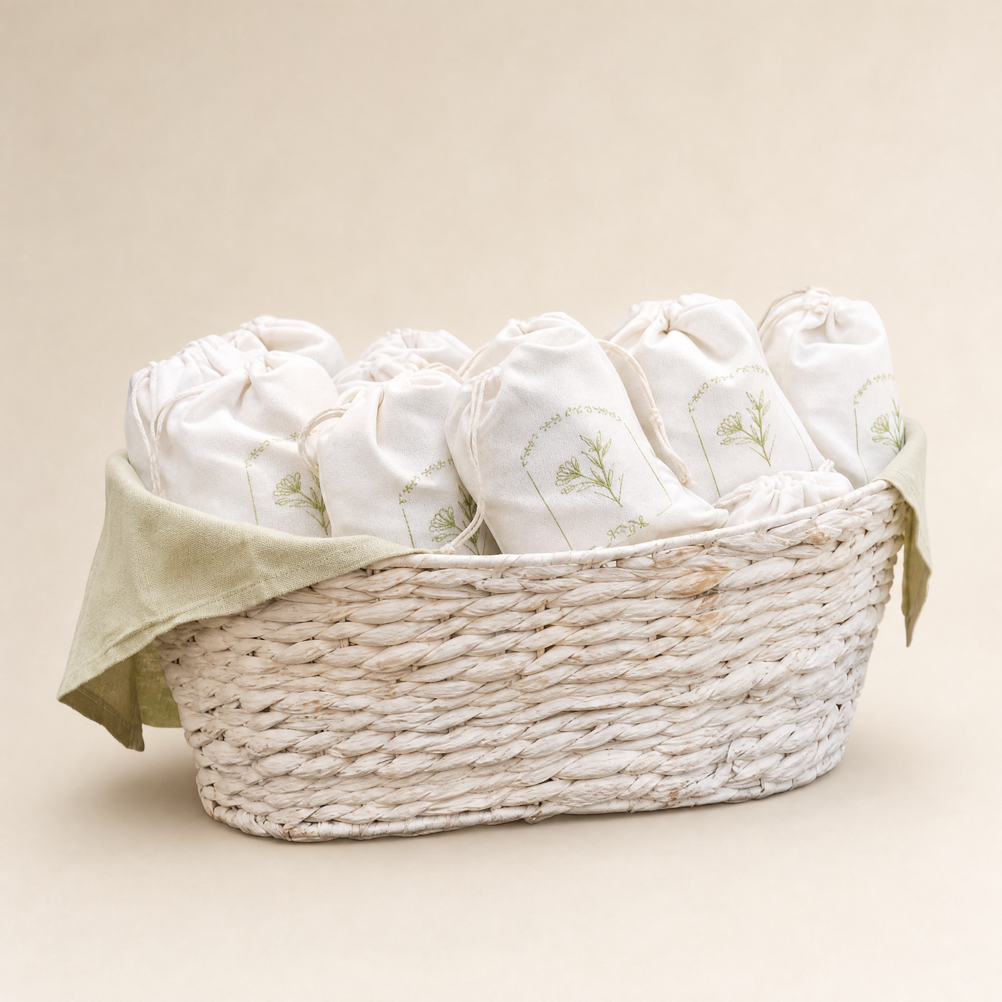 Woven Oval Basket
