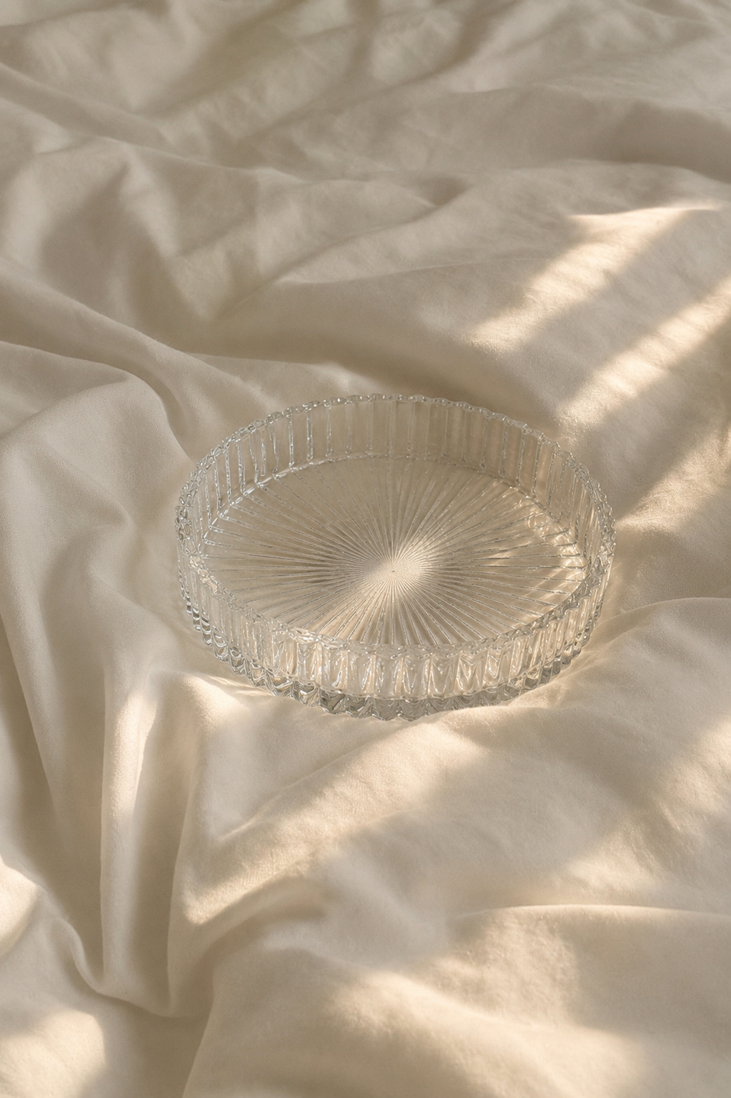 Glass Pilar Plate