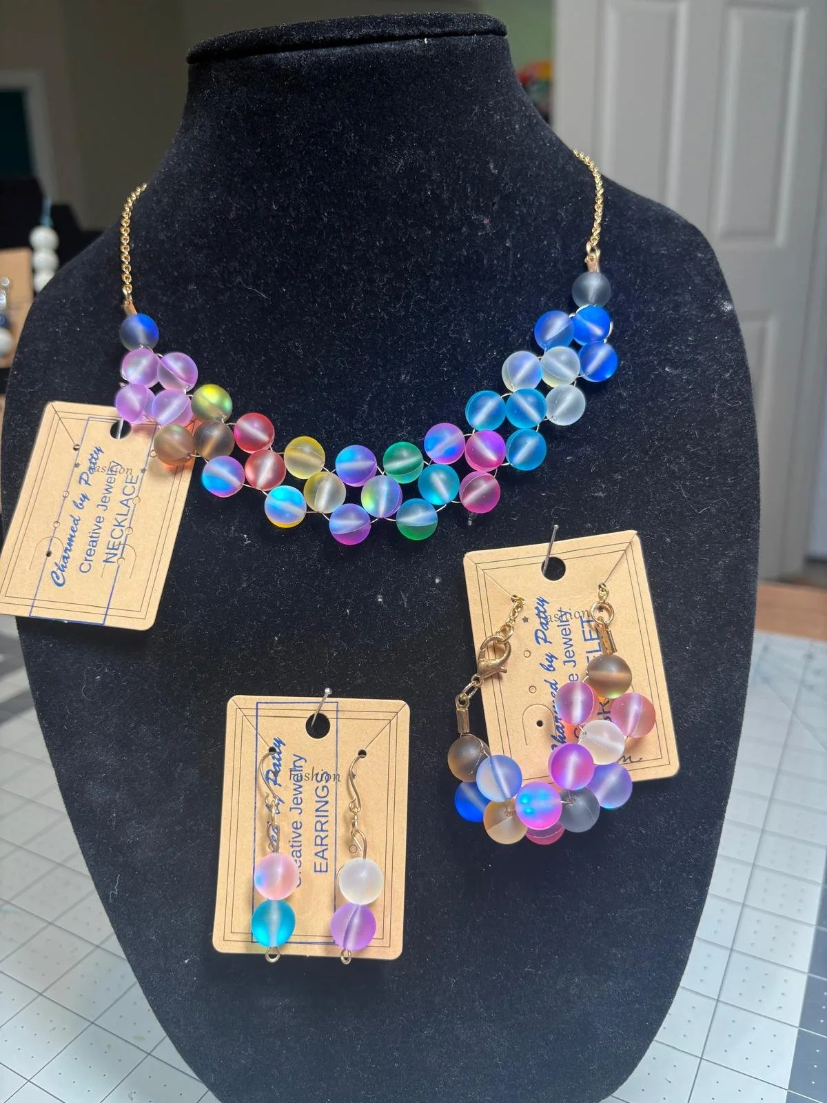 Multicolor Woven Necklace