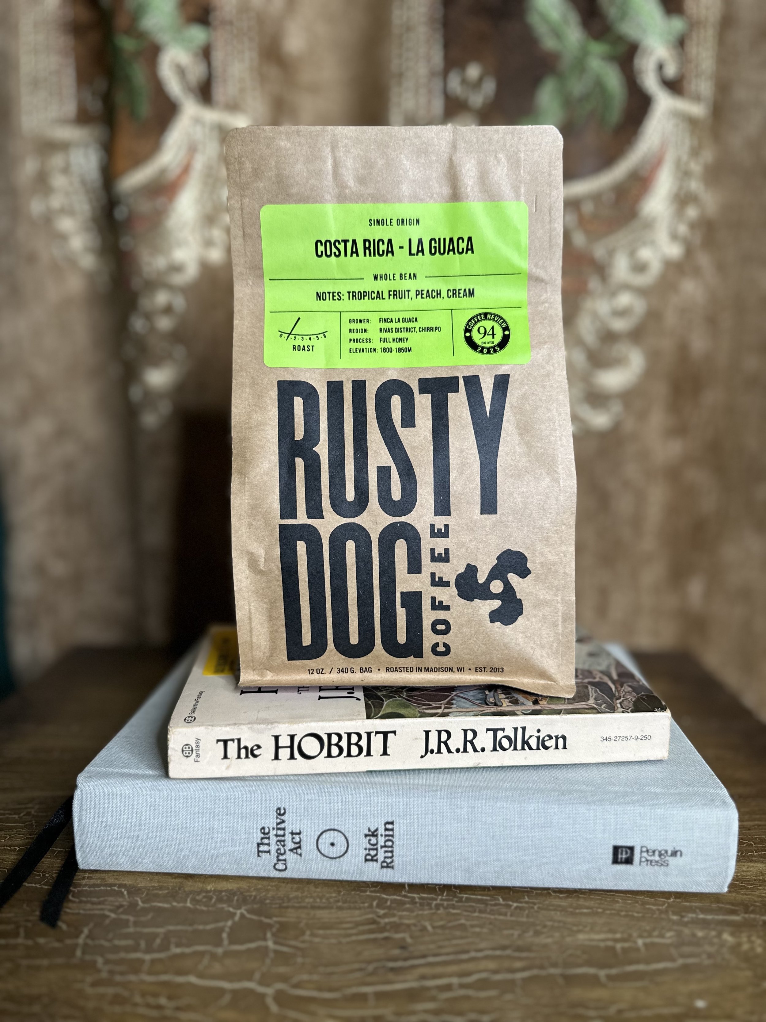 Rusty Dog Coffee: Costa Rica La Guaca Microlot-Natural Processed-Special Release