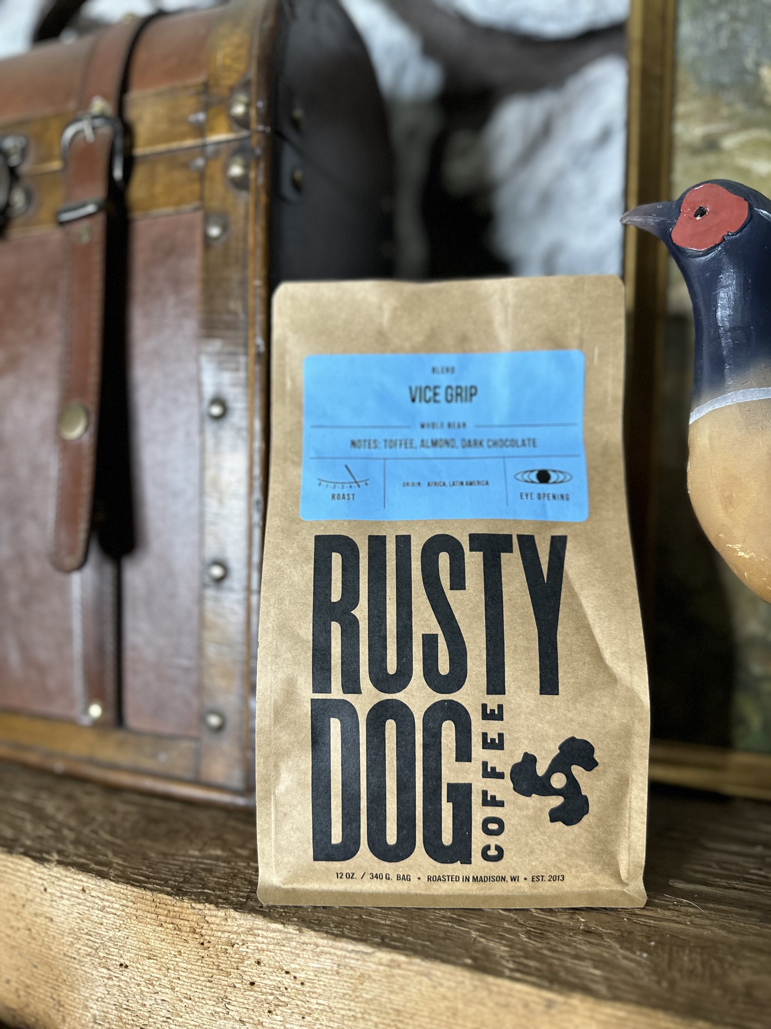 Rusty Dog Coffee: Vice Grip, Full City+