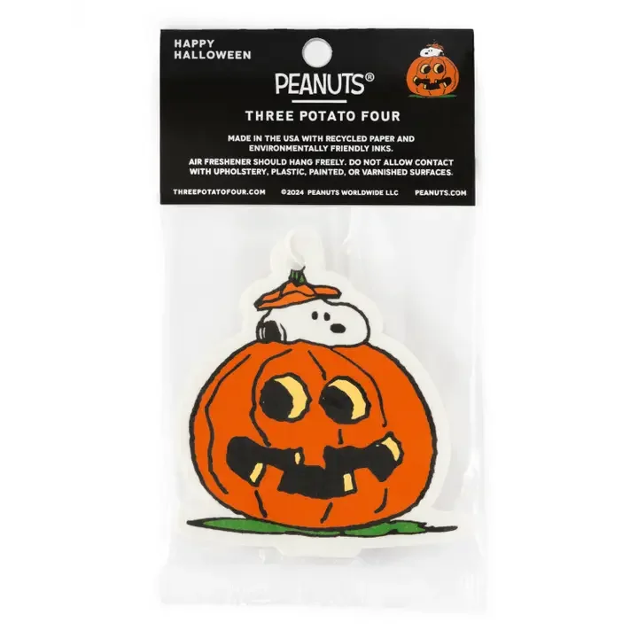 Snoopy Great Pumpkin AIr Freshener 2.webp