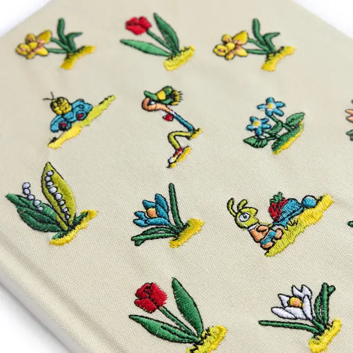 Richard Scary Lowly Floral Embroidered Journal 3.webp