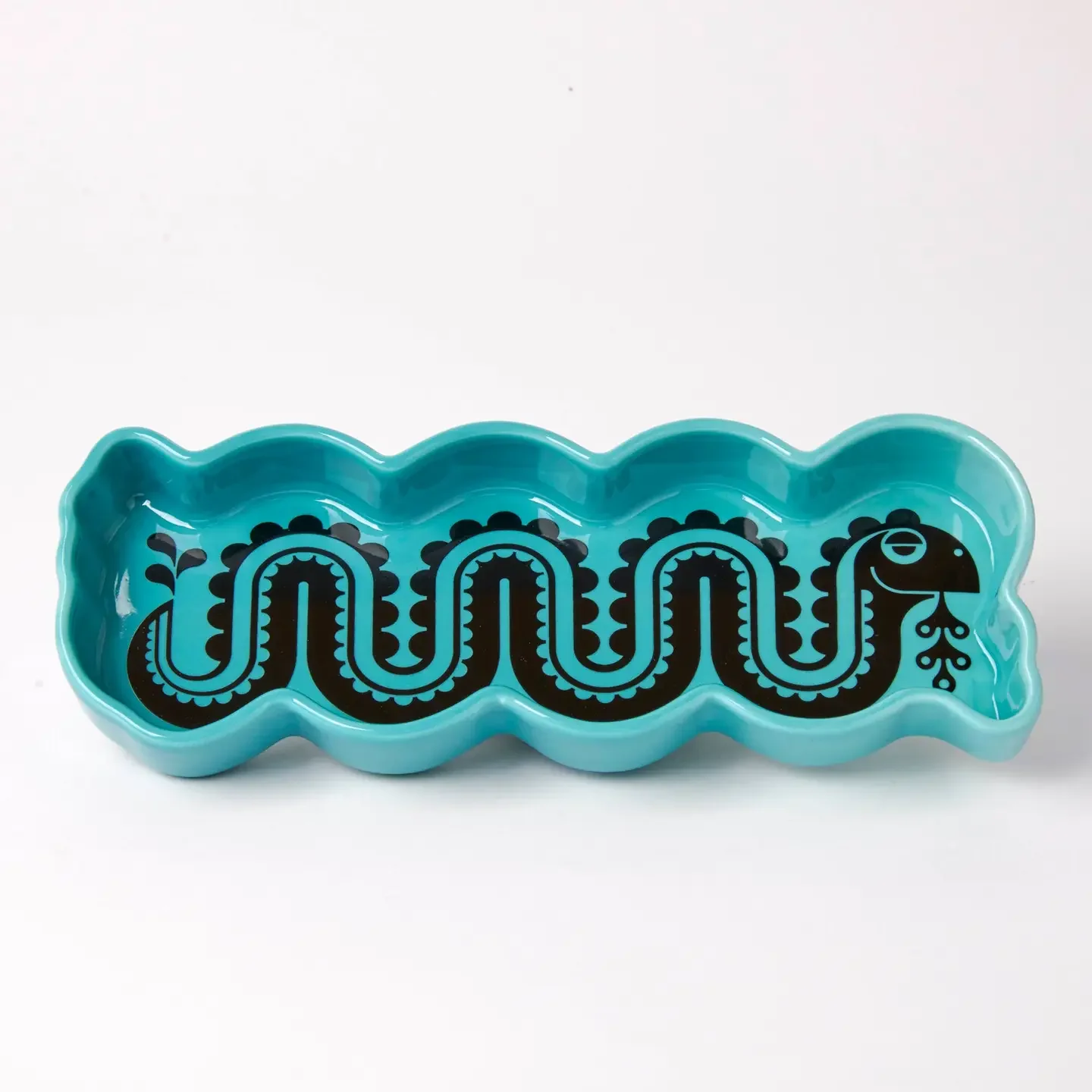 Turquoise Snake Trinket Tray.webp