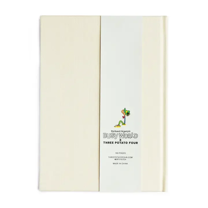 Richard Scary Lowly Floral Embroidered Journal 2.webp