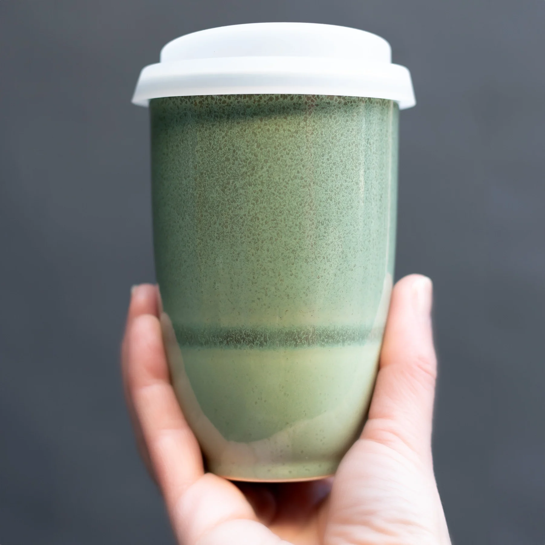Emerald Ceramic Travel Mug - 12oz
